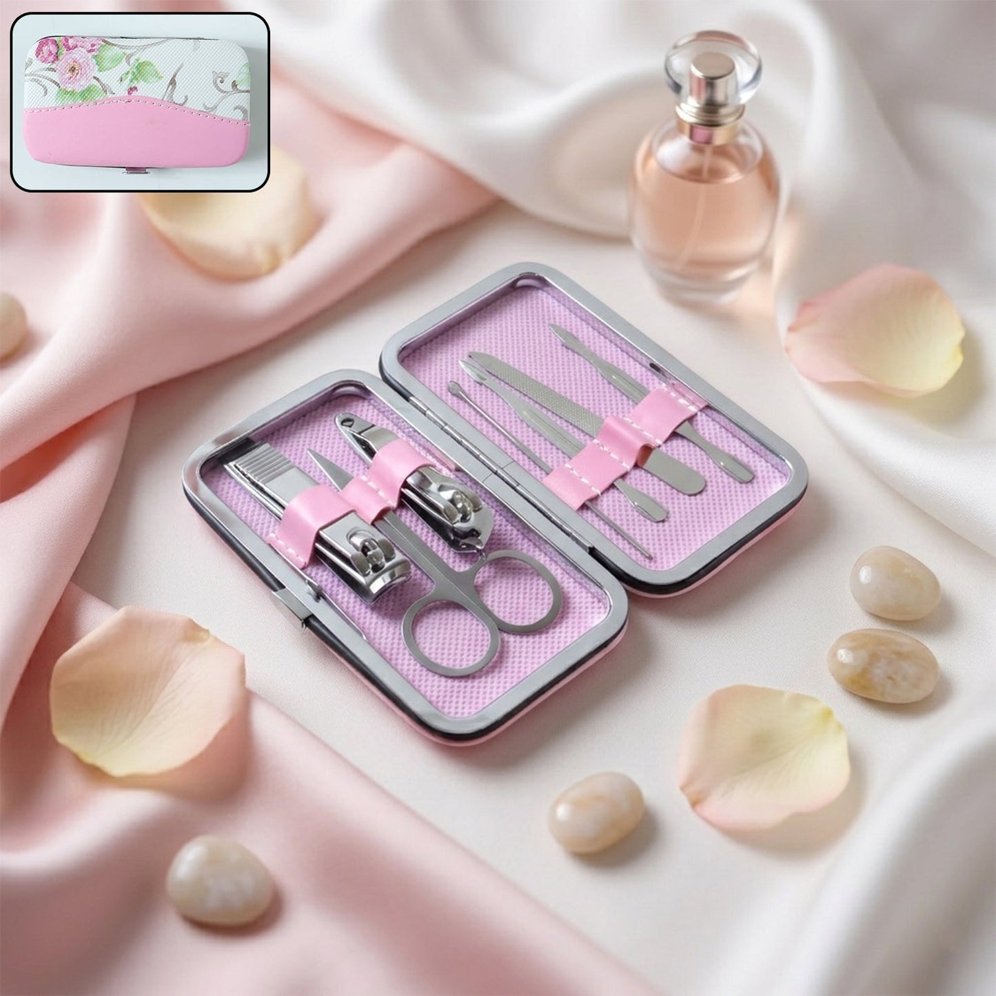 Premium 7 in 1 Manicure Pedicure Nail Care Kit (1 Set)