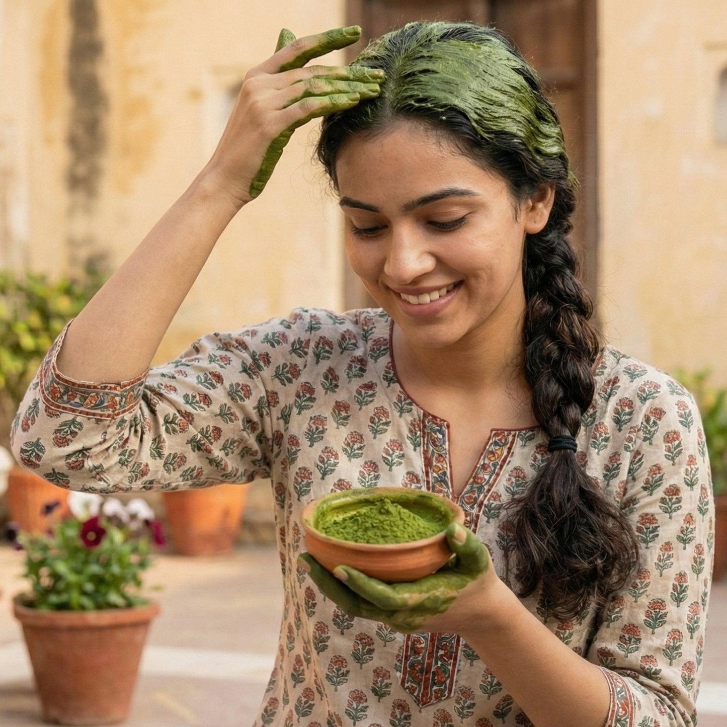 Natural Indigo Powder for Traditional Hair Care Ð 80 gm