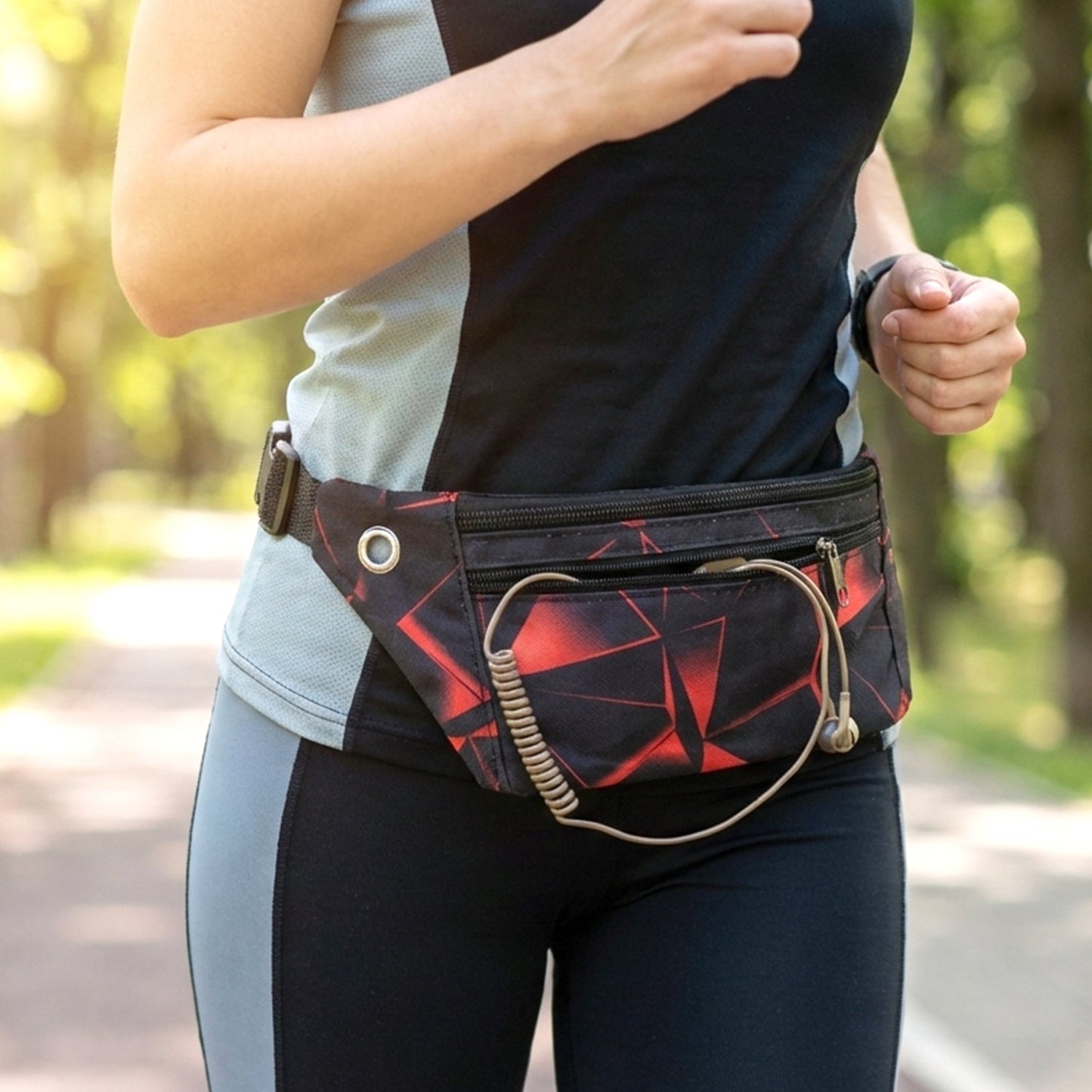 Adjustable Sports Waist Pouch (1 Pc)