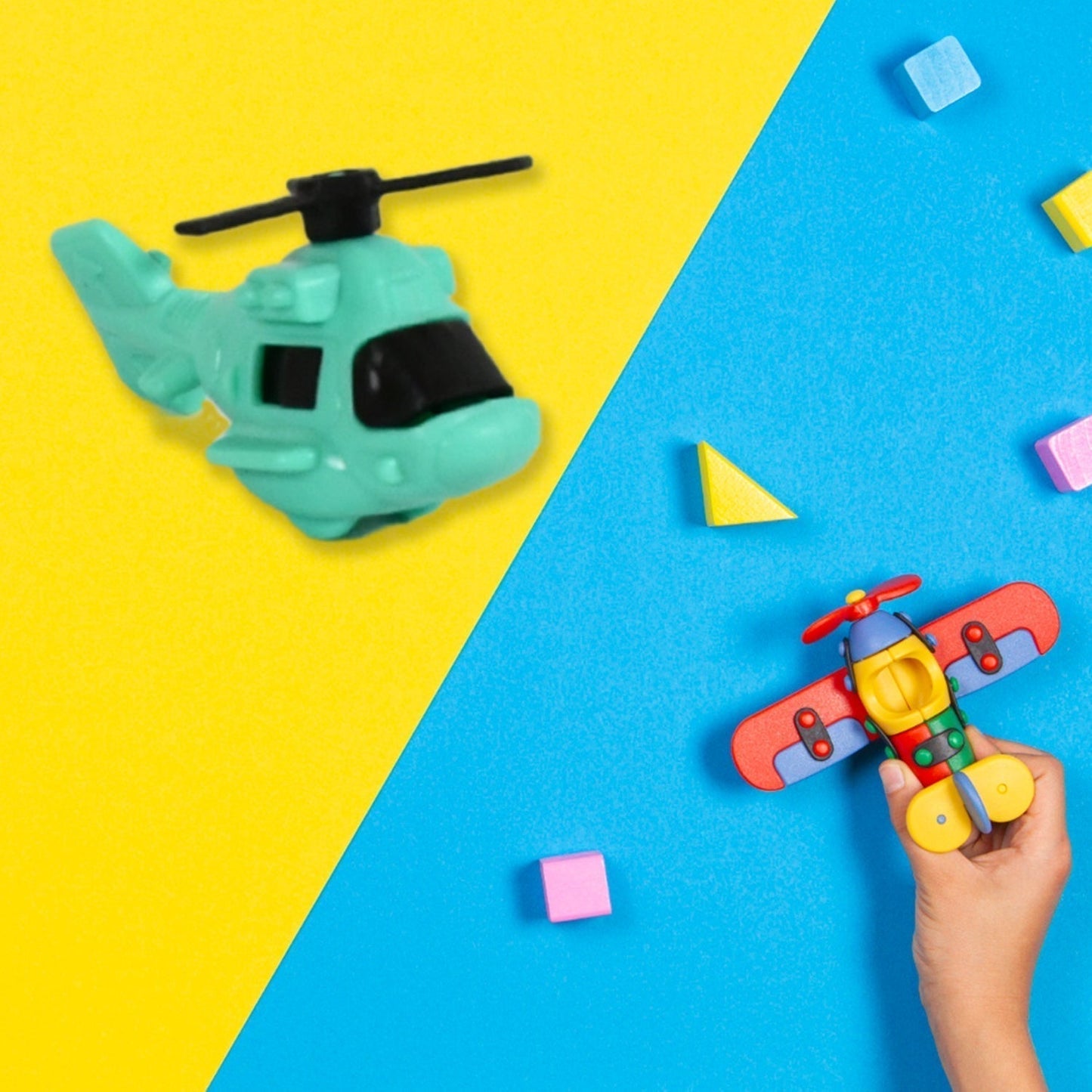 Small DIY Helicopter Toy, Small Kid's Toy, Rotating Tail Wing DIY Helicopter