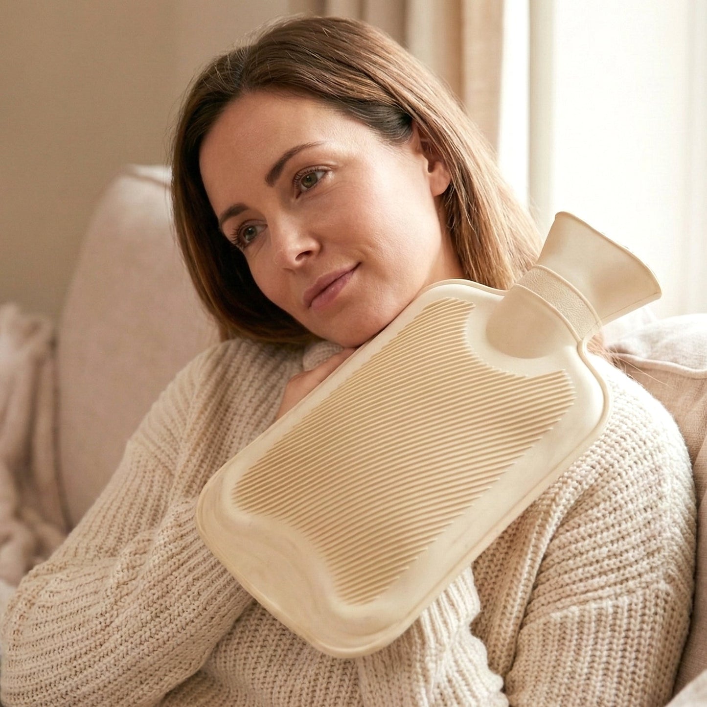 Reusable Hot Water Bag for Pain Relief & Warm Compress Therapy (1 Pc)