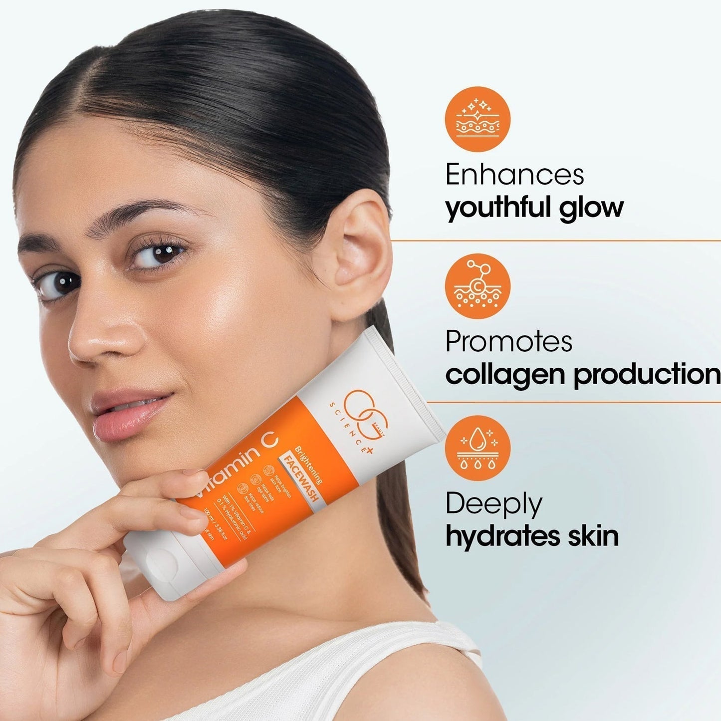 OG Beauty Vitamin C Brightening Facewash - (1 Pc / 100Ml)