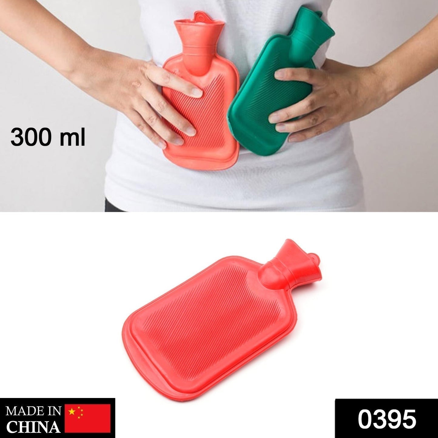 Rubber Hot Water Heating Bag for Pain Relief