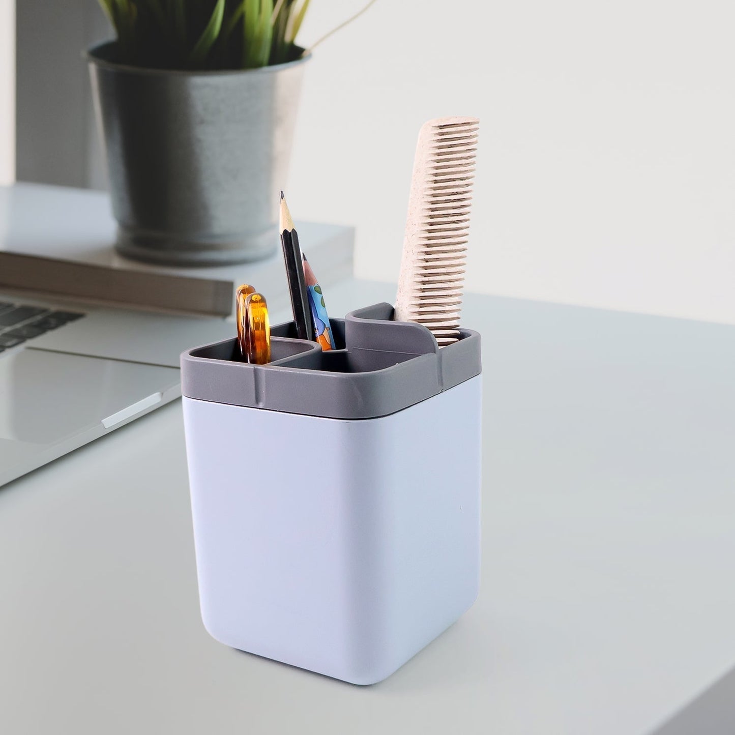 Supermom Multi-Compartment Desk Organizer Utility Holder (1 Pc)