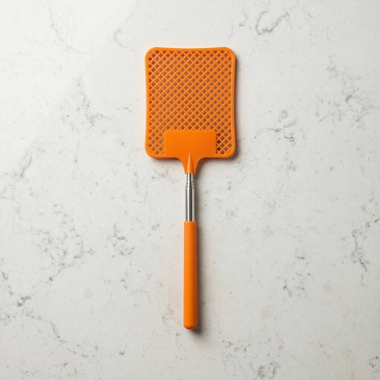 Multipurpose Plastic Fly Swatter With Extendable Handle (1 Pc, 63 Cm)