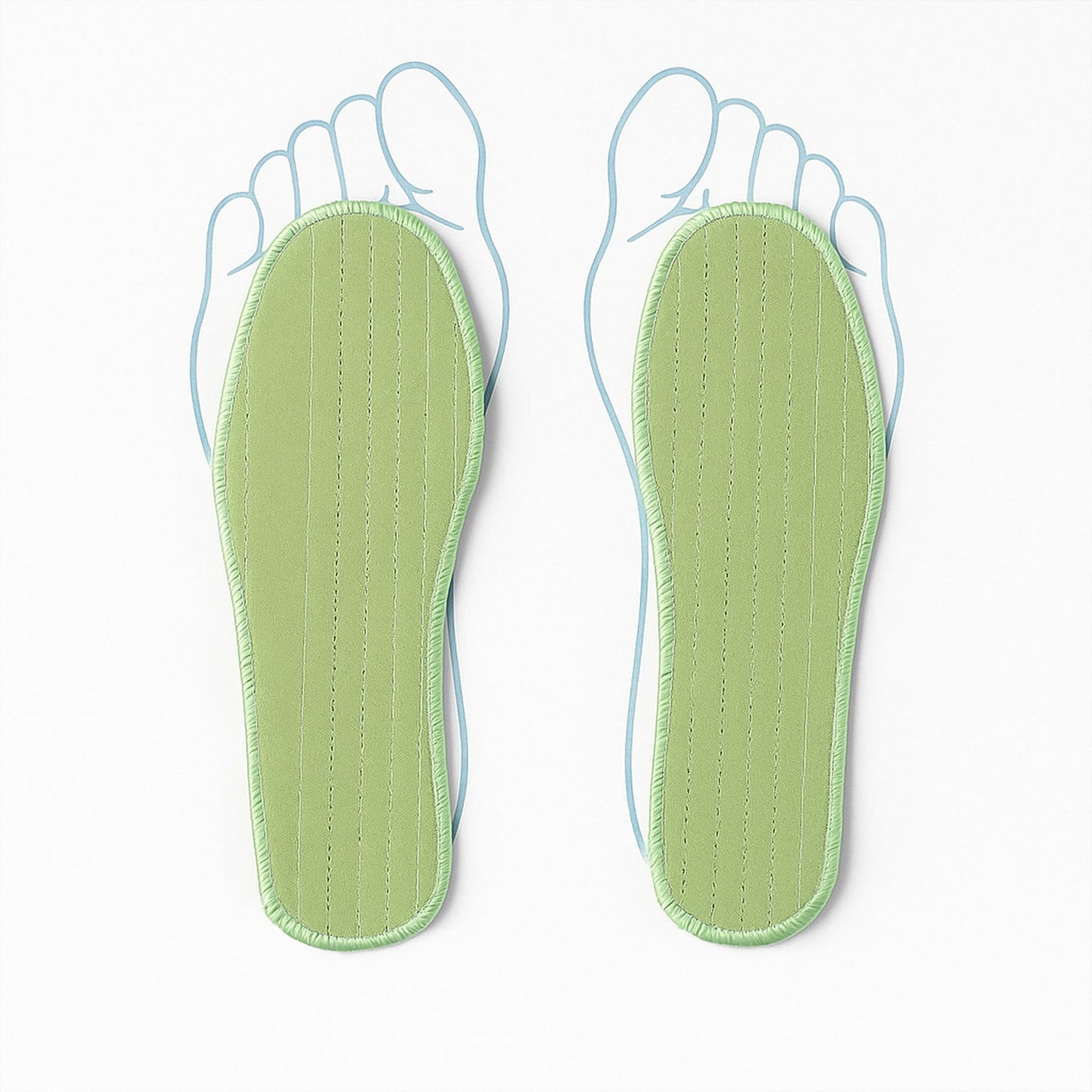 Premium Comfort Shoe Insoles for Daily Foot Support Size 41 (1 Pair / Mix Design)
