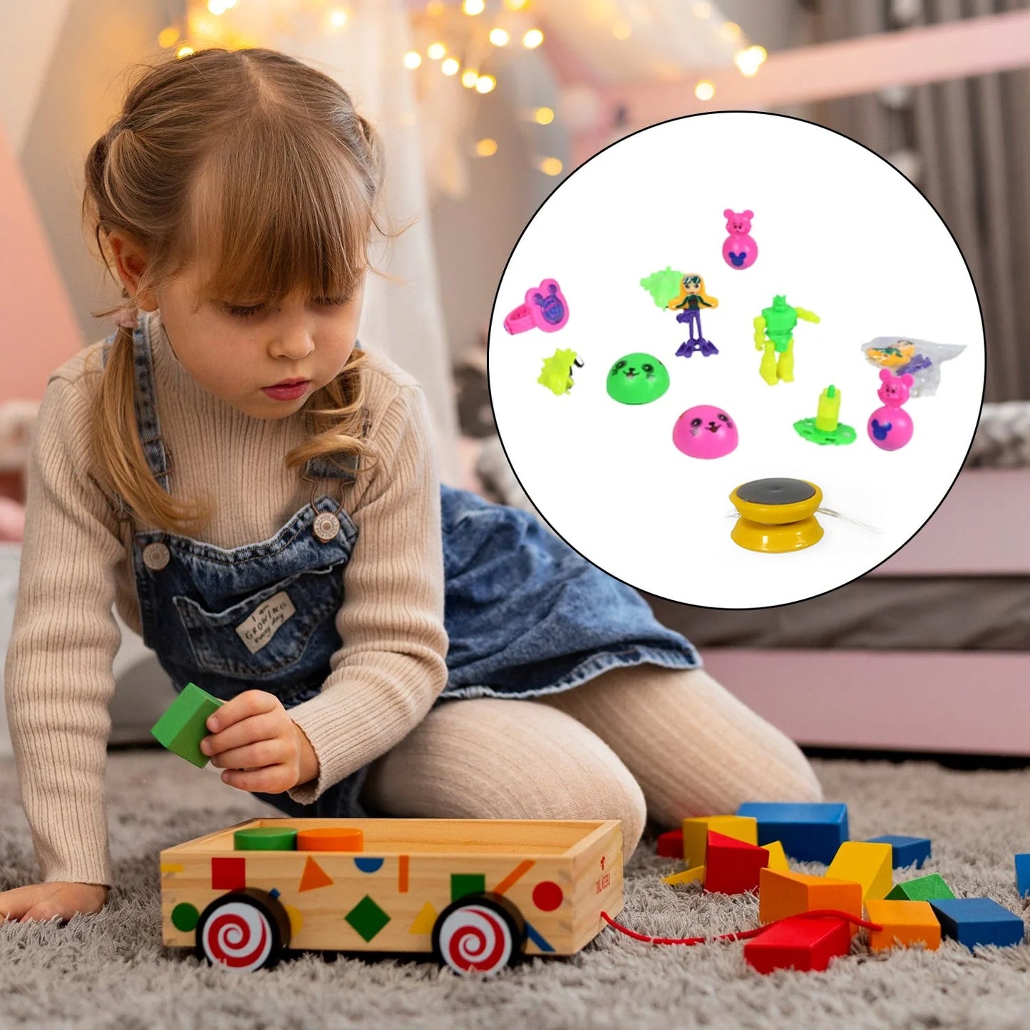12pc Mix All New Toy And Plastic Pouch Mix All Types Playing Toy For Kids