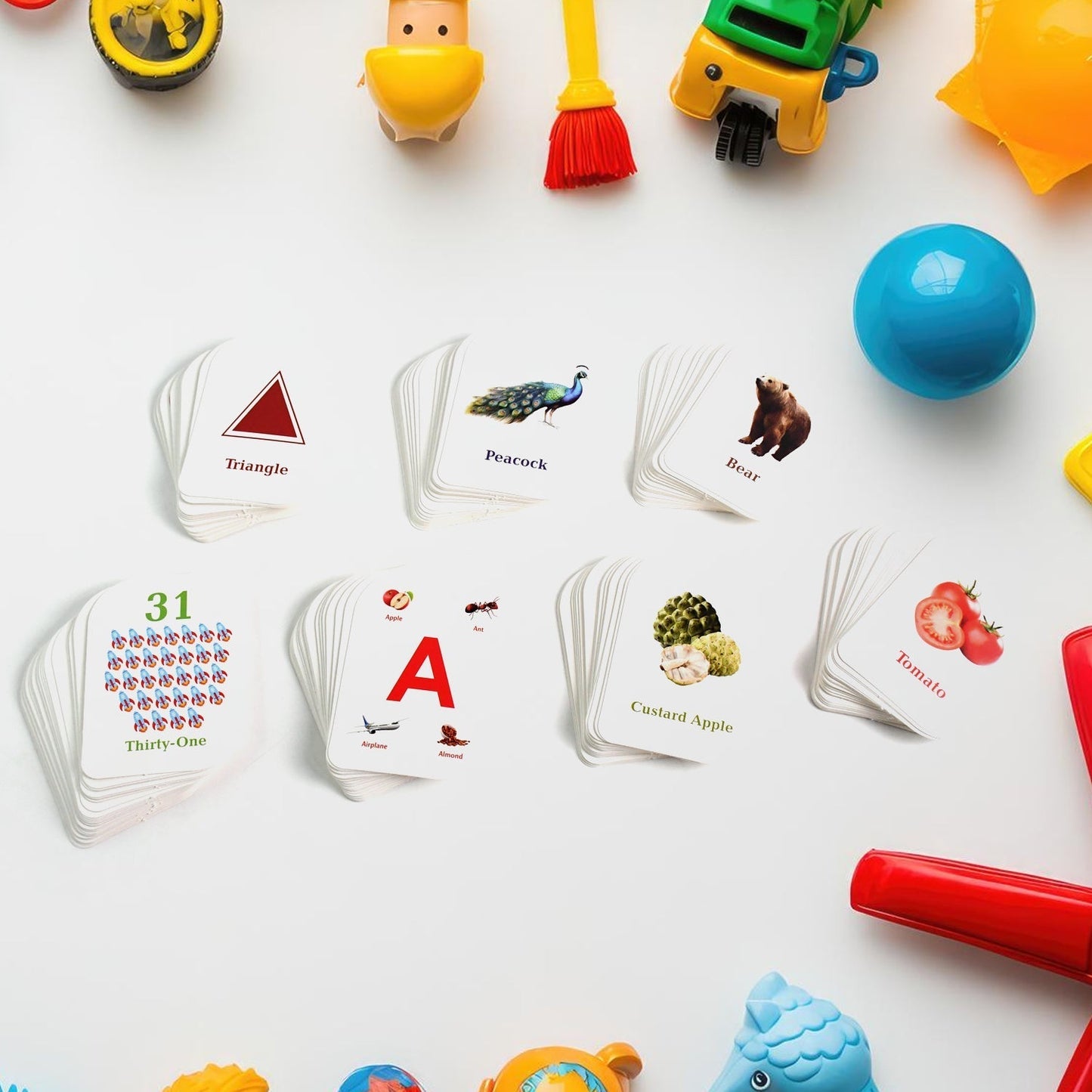 7-in-1 Kidkraft Early Learner Flashcard Combo Set ( 224 PC CARD)