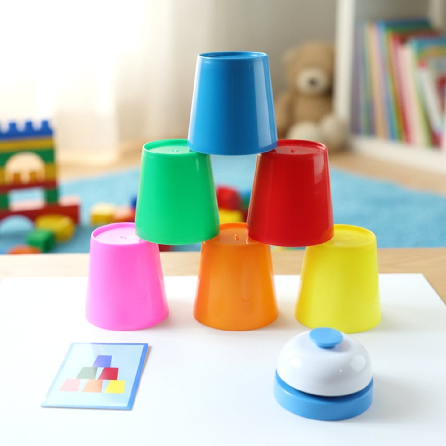 Cup Stacking Battle Challenge Game Set (1 Set)