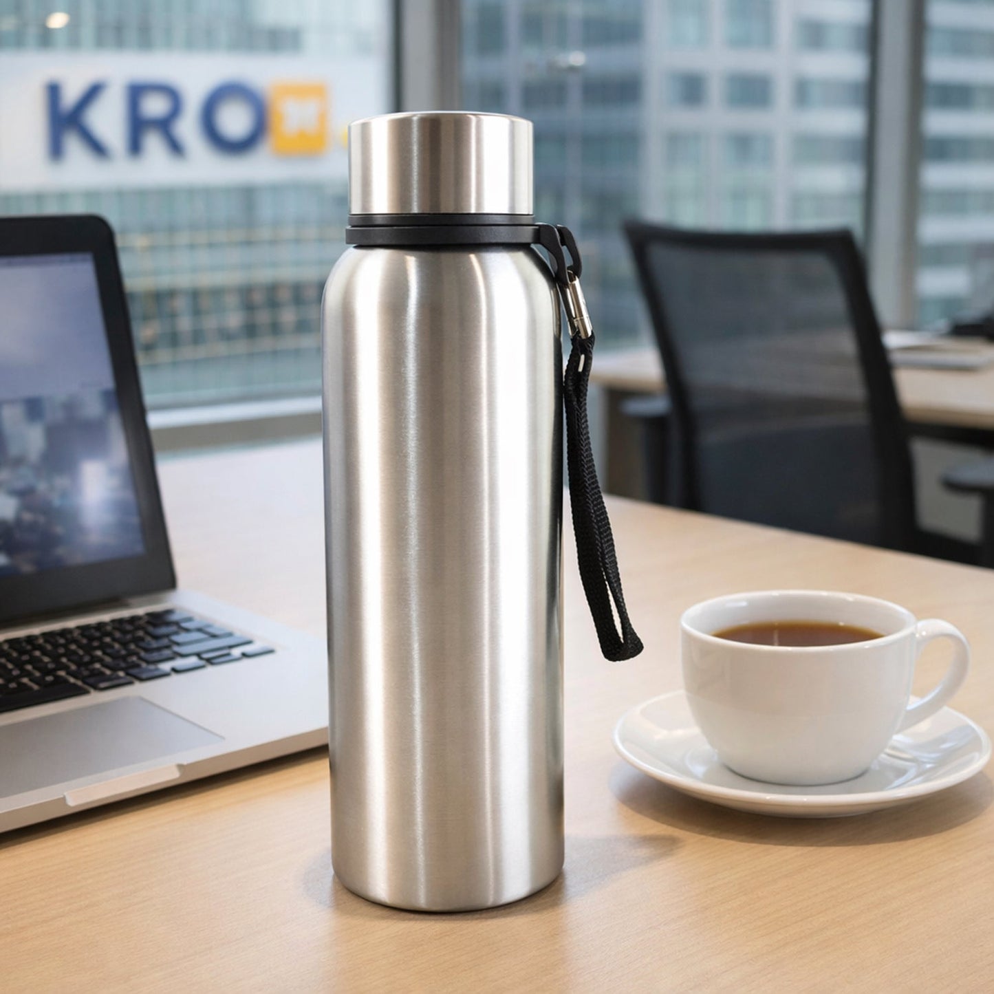 Stainless Steel Drink Water Bottle (750 ML)
