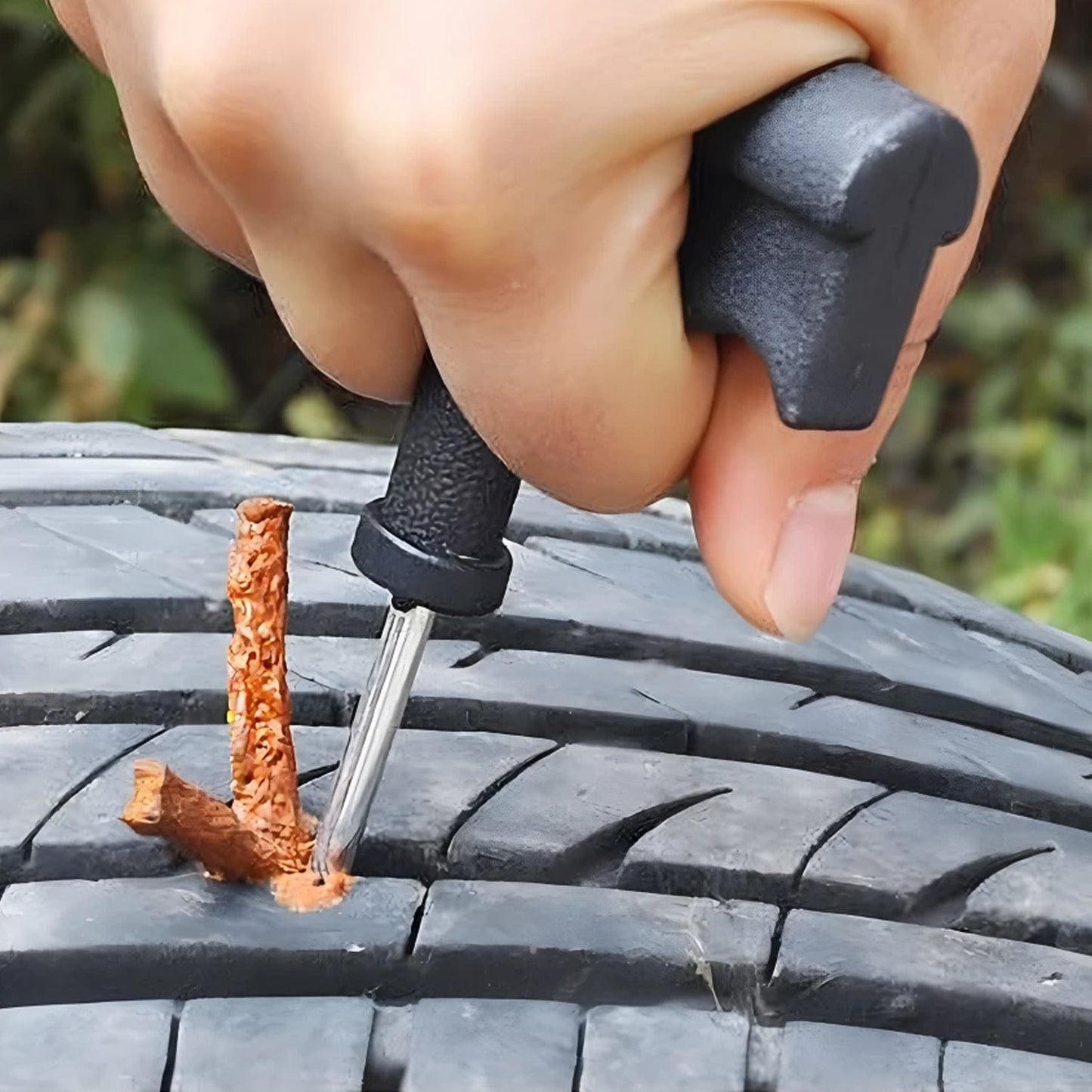 Tire Repair Strings Rubber Strips For Cars & Bike (10 Pcs Set )