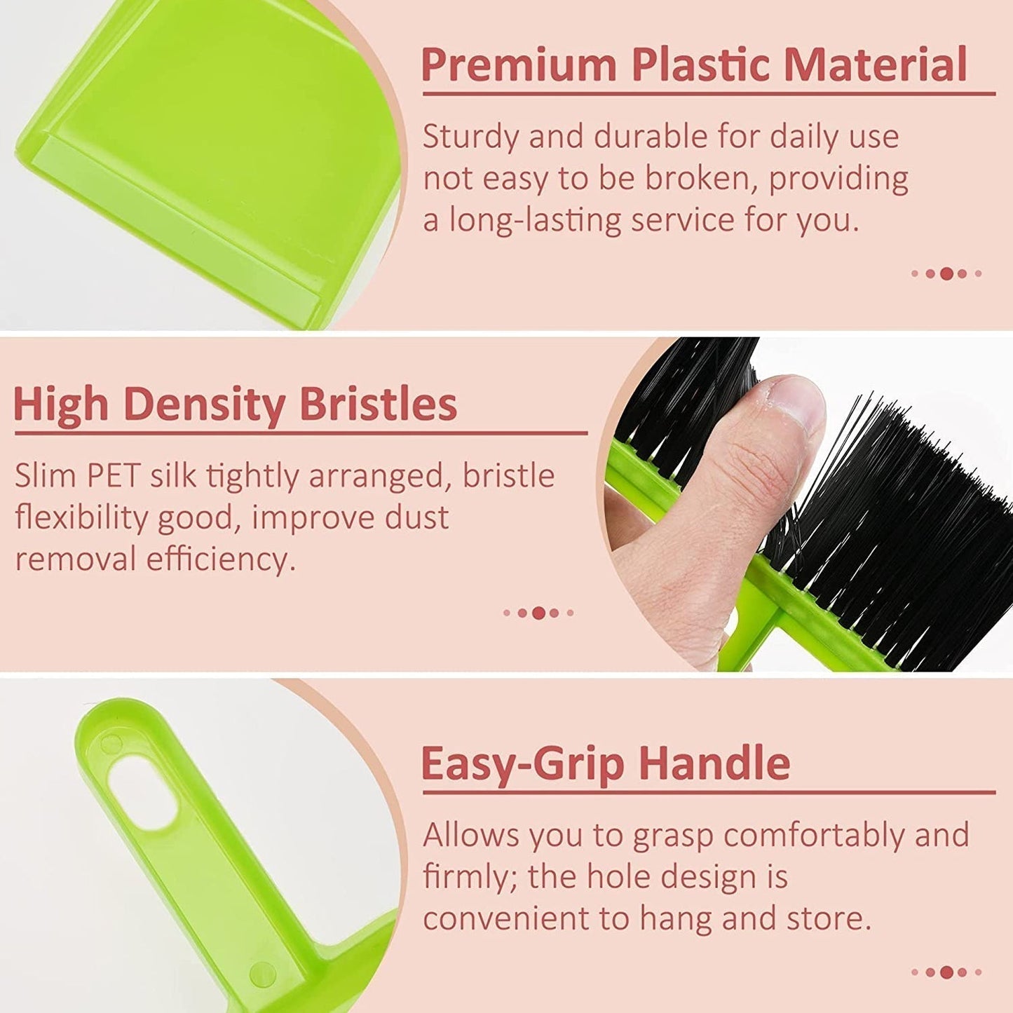 Dustpan Supdi with Brush Broom Set for Multipurpose Cleaning Big Size, Supdi