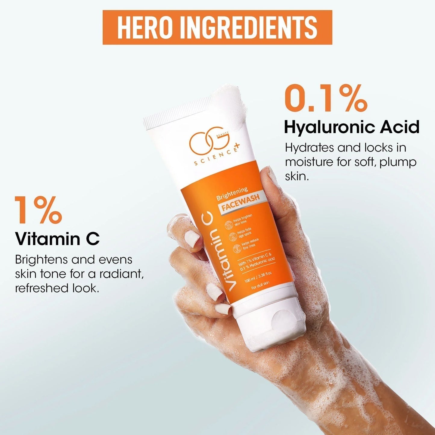 OG Beauty Vitamin C Brightening Facewash - (1 Pc / 100Ml)