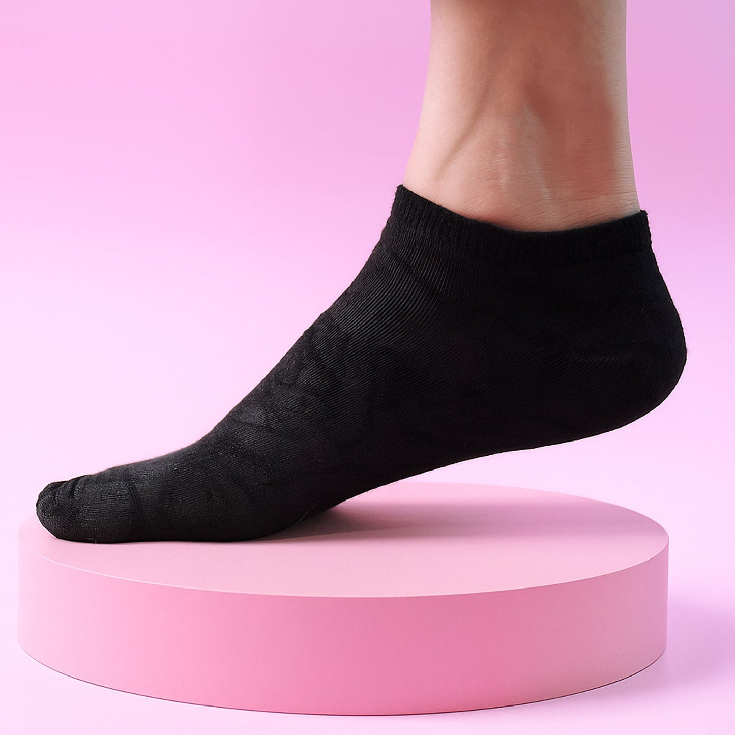 No-Show Liner Socks with Anti-Slip Heel Grip (1 Pair)