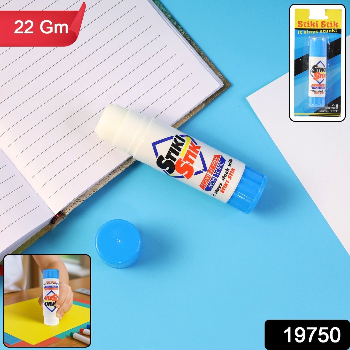 Stiki Stik Glue Stick (22gm / 1 Pc)