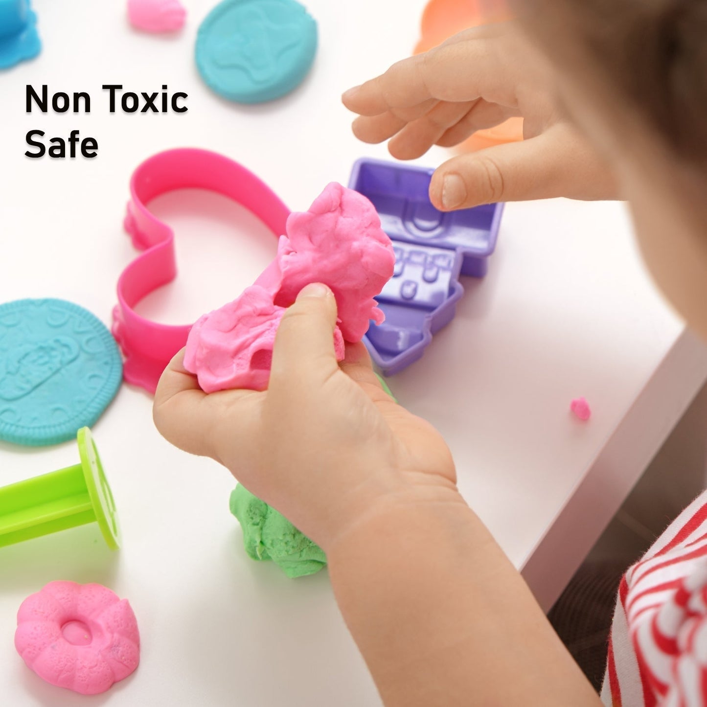 Kinetic Sand Kit – Soft Sand Clay for Kids' Activities