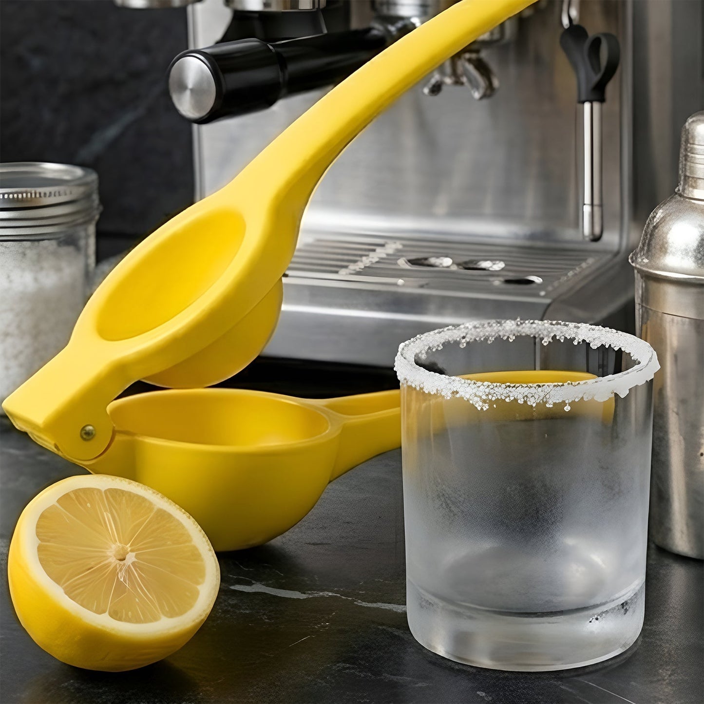 Konvex Hand Press Plastic Lemon Squeezer (1 Pc)