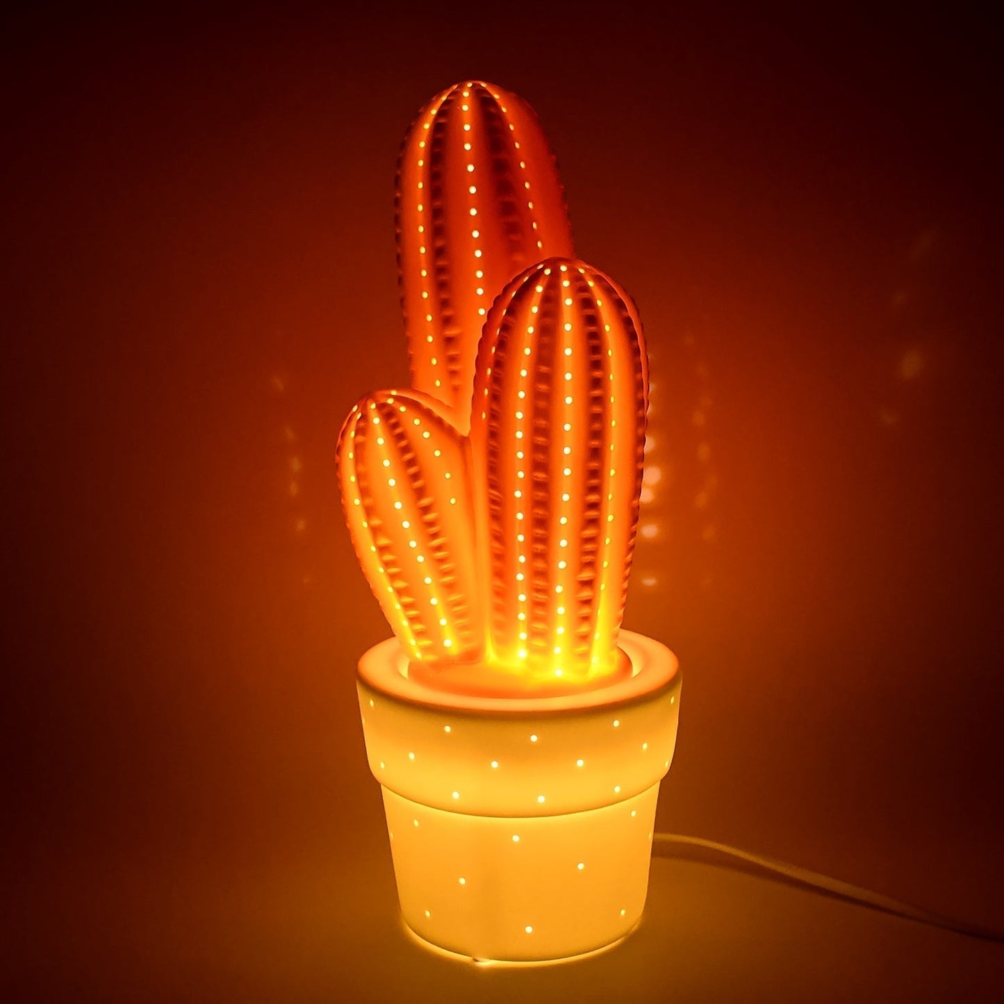 Ceramic Table Lamp Big Desk Lamp (1 Pc)
