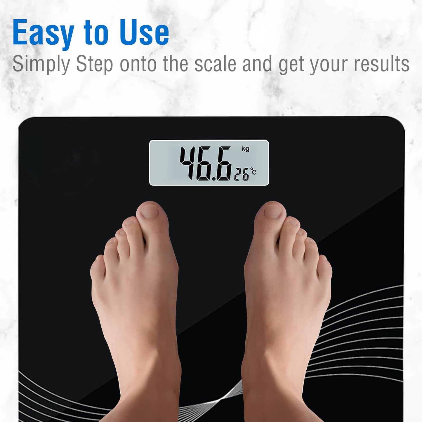 Electronic Digital Personal Weight Scale (1 Pc)