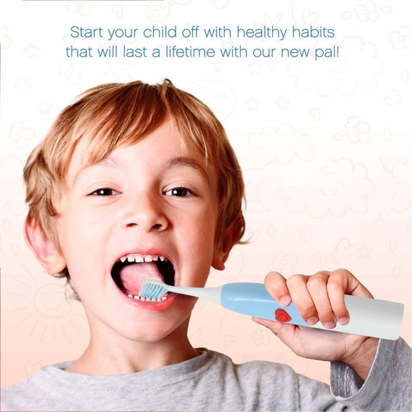 Electric Toothbrush Battery Operate For Home & Travelling Use (1 Pc)