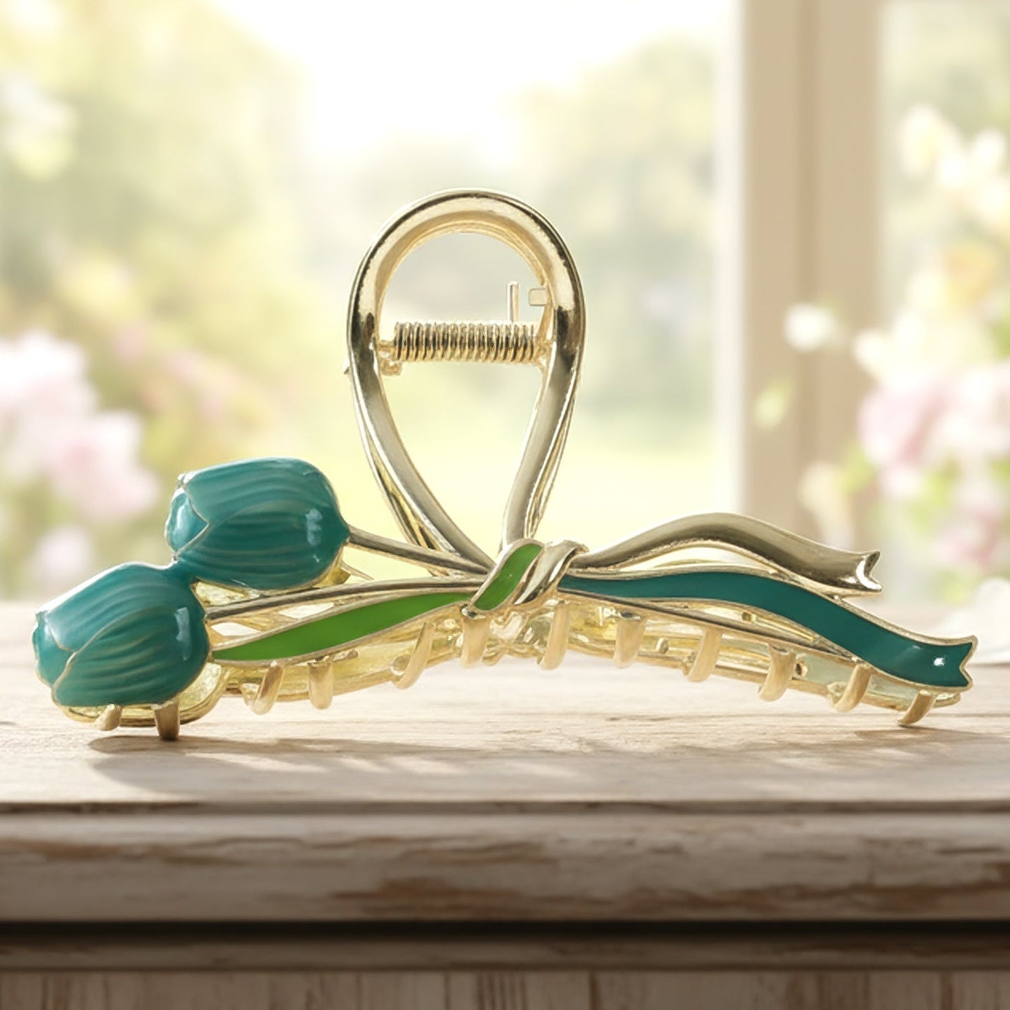 Elegant Decorative Hair Claw Clip (1 Pc)