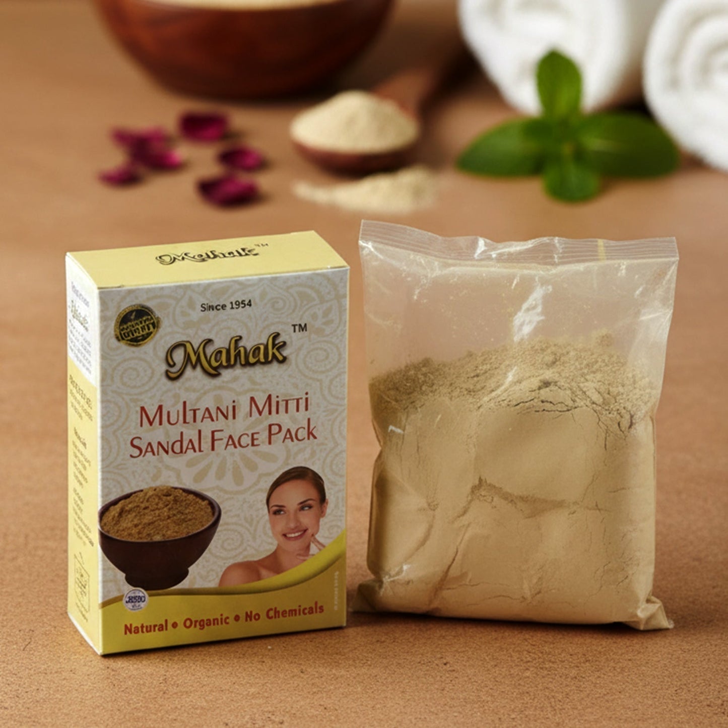 Herbal Multani Mitti and Sandal Face Pack Ð 80 gm