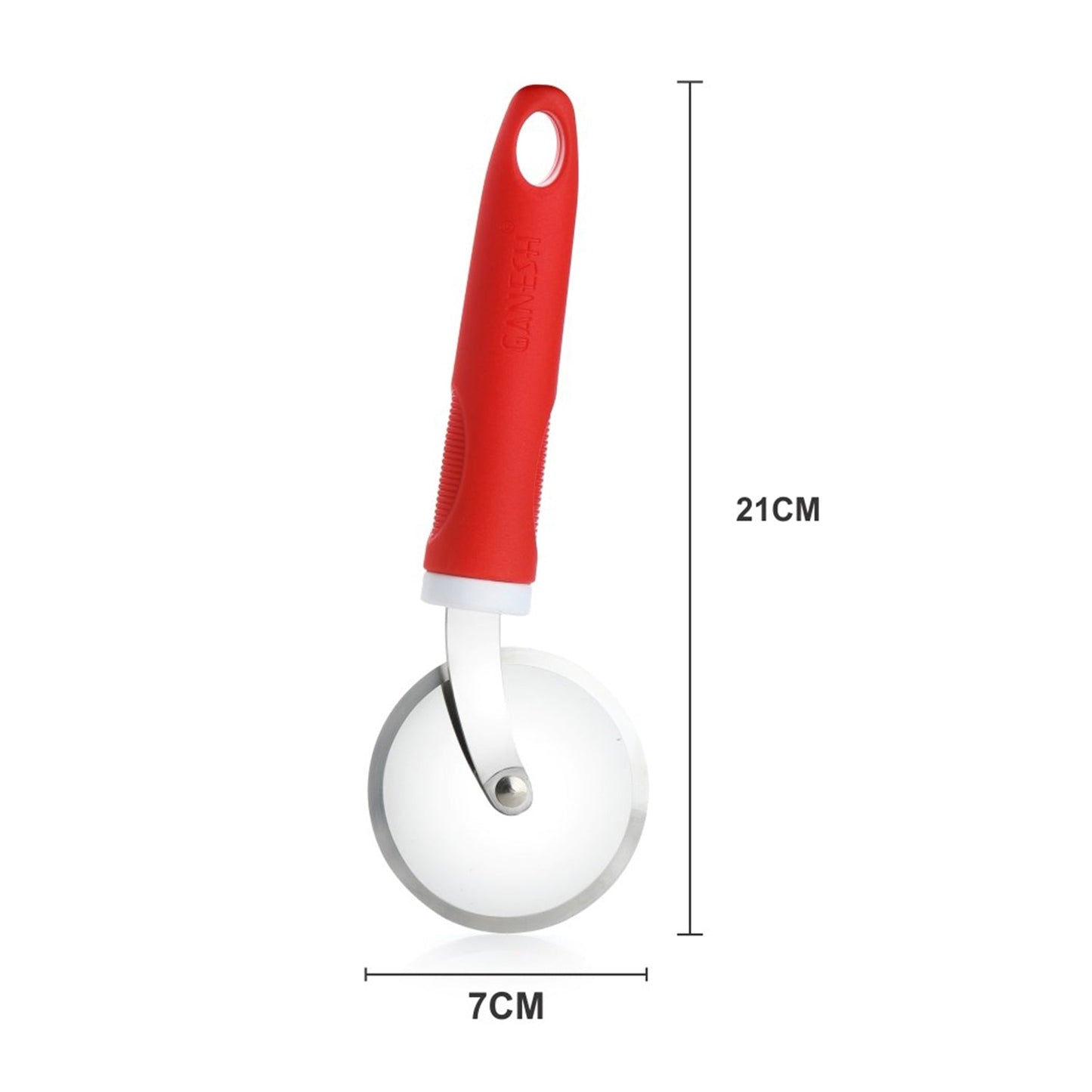 Ganesh GANESH PIZZA / PASTRY CUTTER Wheel Pizza Cutter (Stainless Steel)