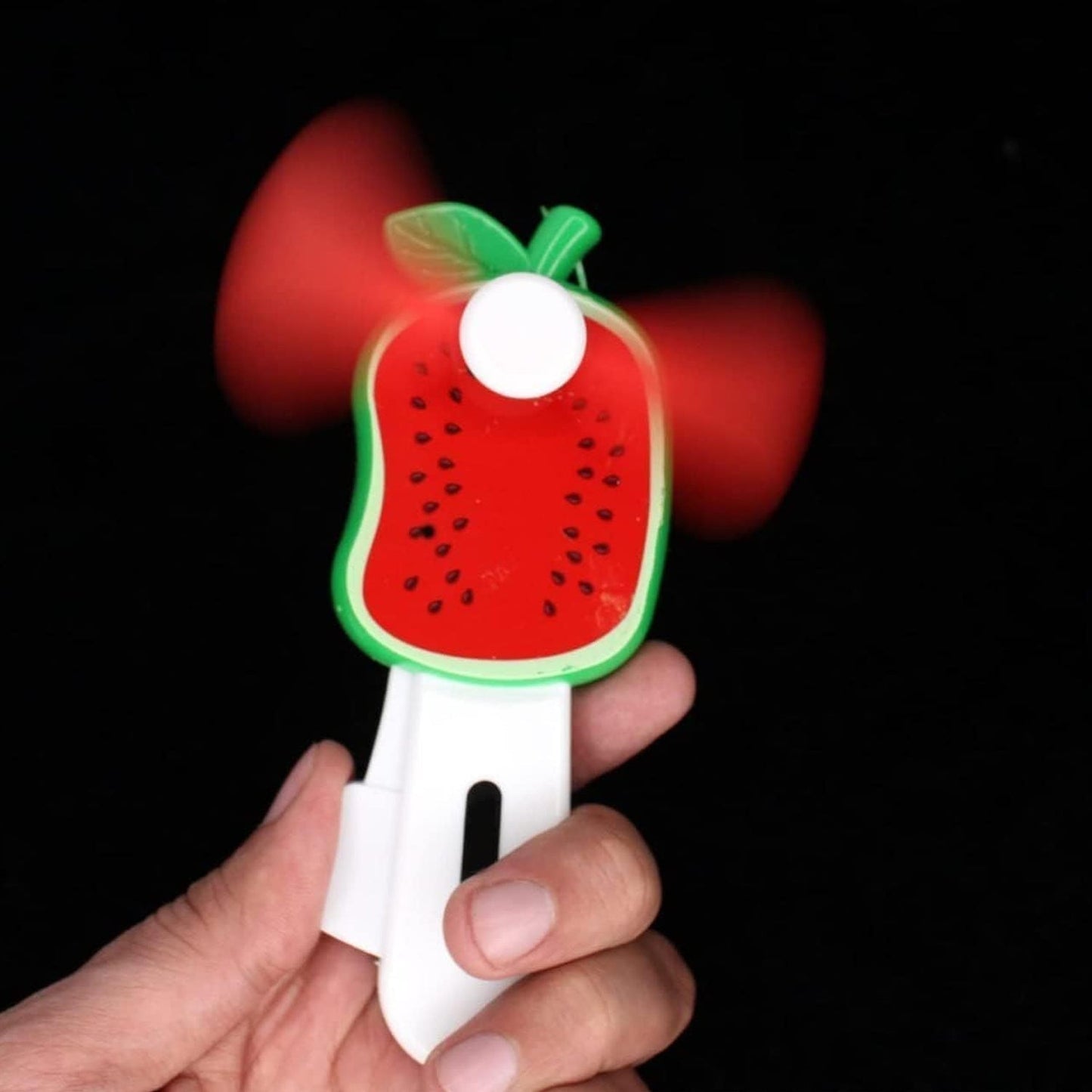 Mini Hand Pressure Fruit-Shaped Fan for Kids (1 Pc / Mix Design)