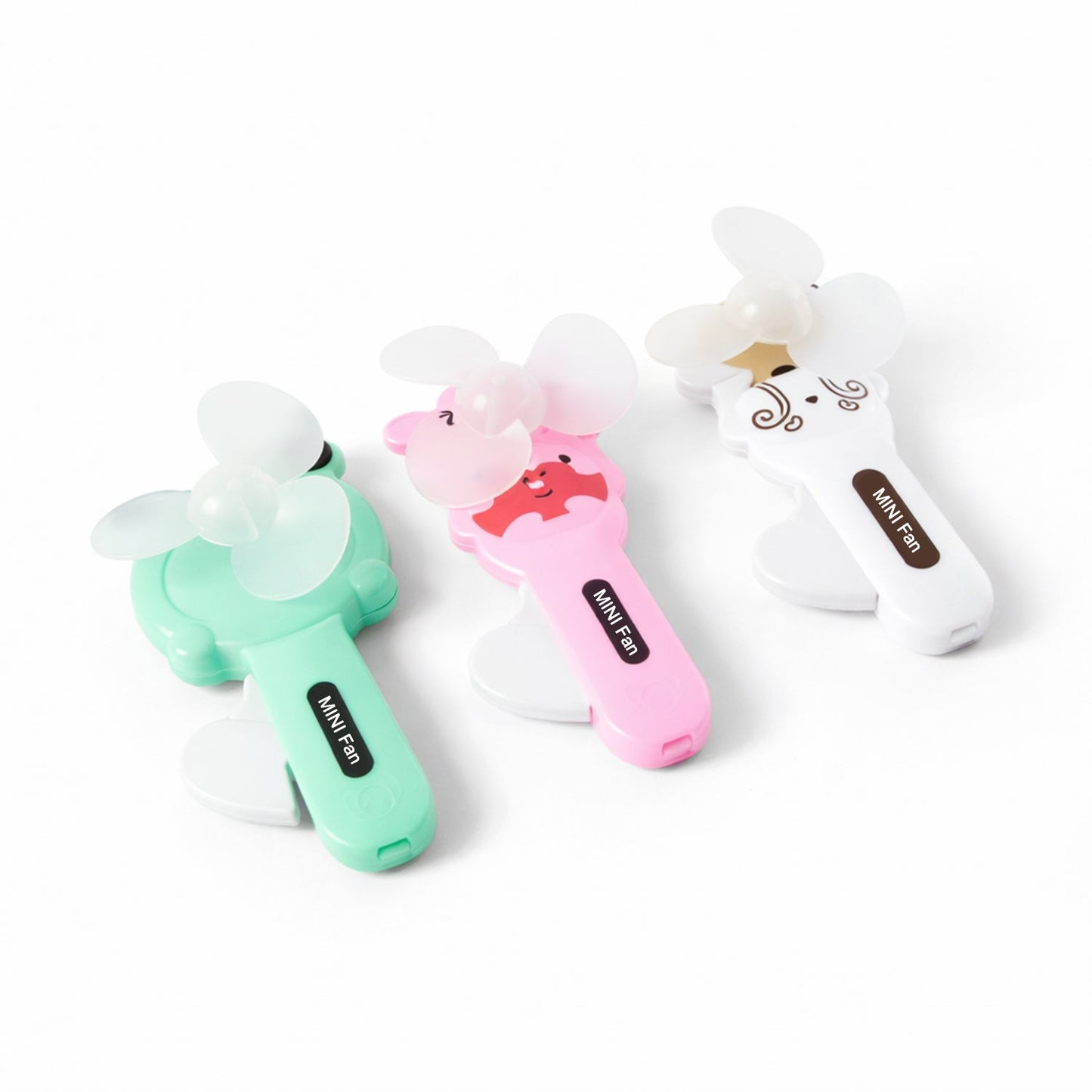 Cute Mini Handheld Fan (1 Pc, Mix Color & Design)