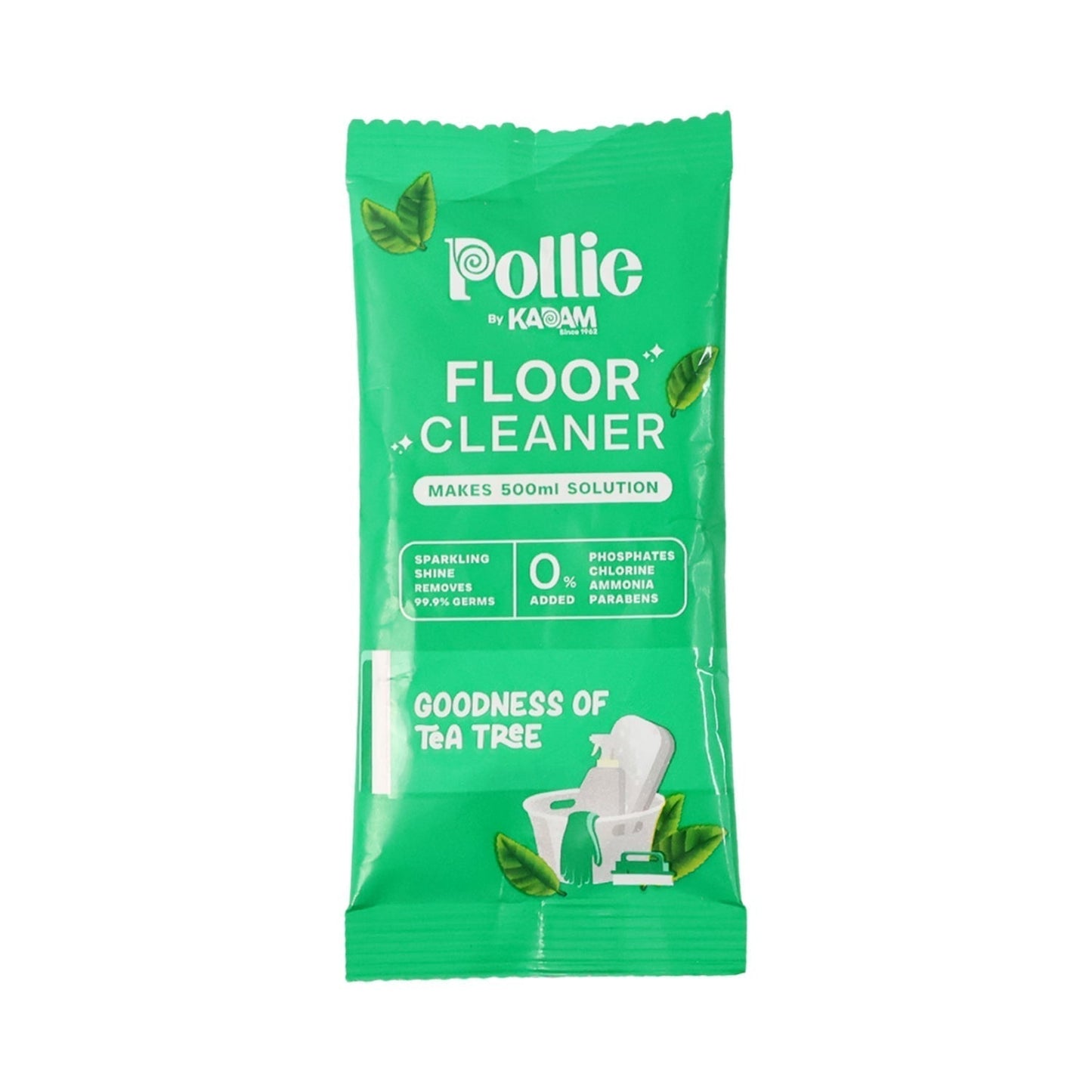 Pollic Kadam Concentrated Floor Cleaner Sachet – Tea Tree Fragrance (50 Gm)