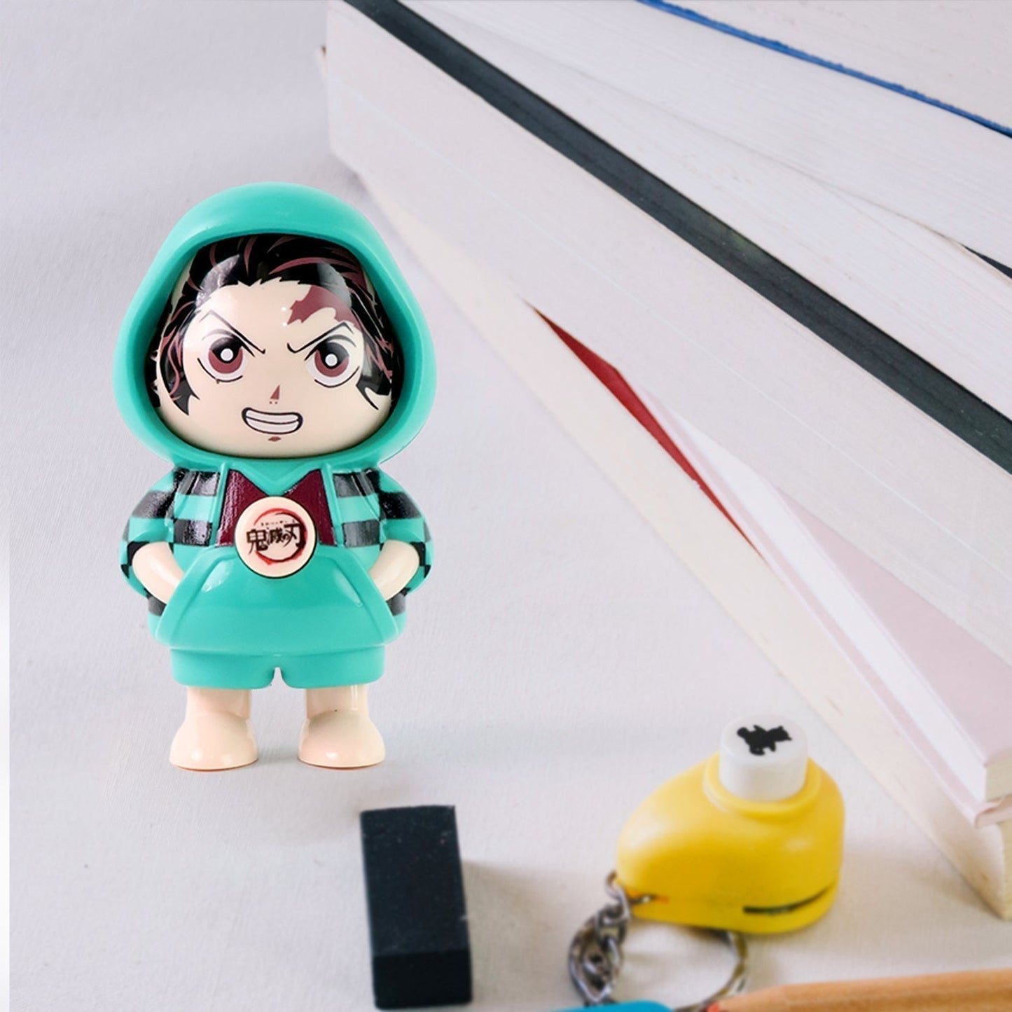 Cartoon Character Design Cute Action Figure Keychain (Mix Design & 1 Pc)