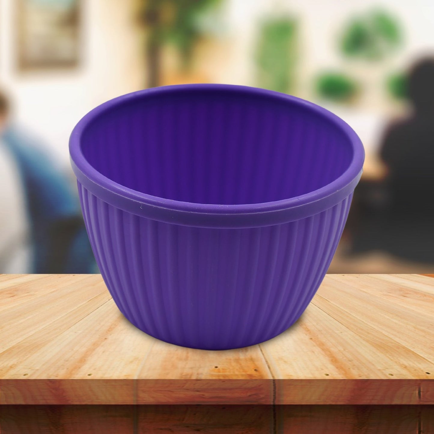 Plastic Round Noodles Maggie Bowl, Soup Bowls for Easy Perfect Breakfast Cereals, Fruits, Beverages, Essentials, Salad, Pasta, Snack Bowl, Microwave Safe, Safe (1 Pc)f