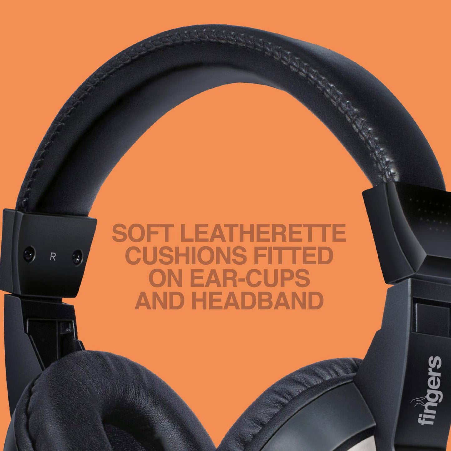 Wired Headset with Adjustable Headband & Noise-Isolating Mic Set