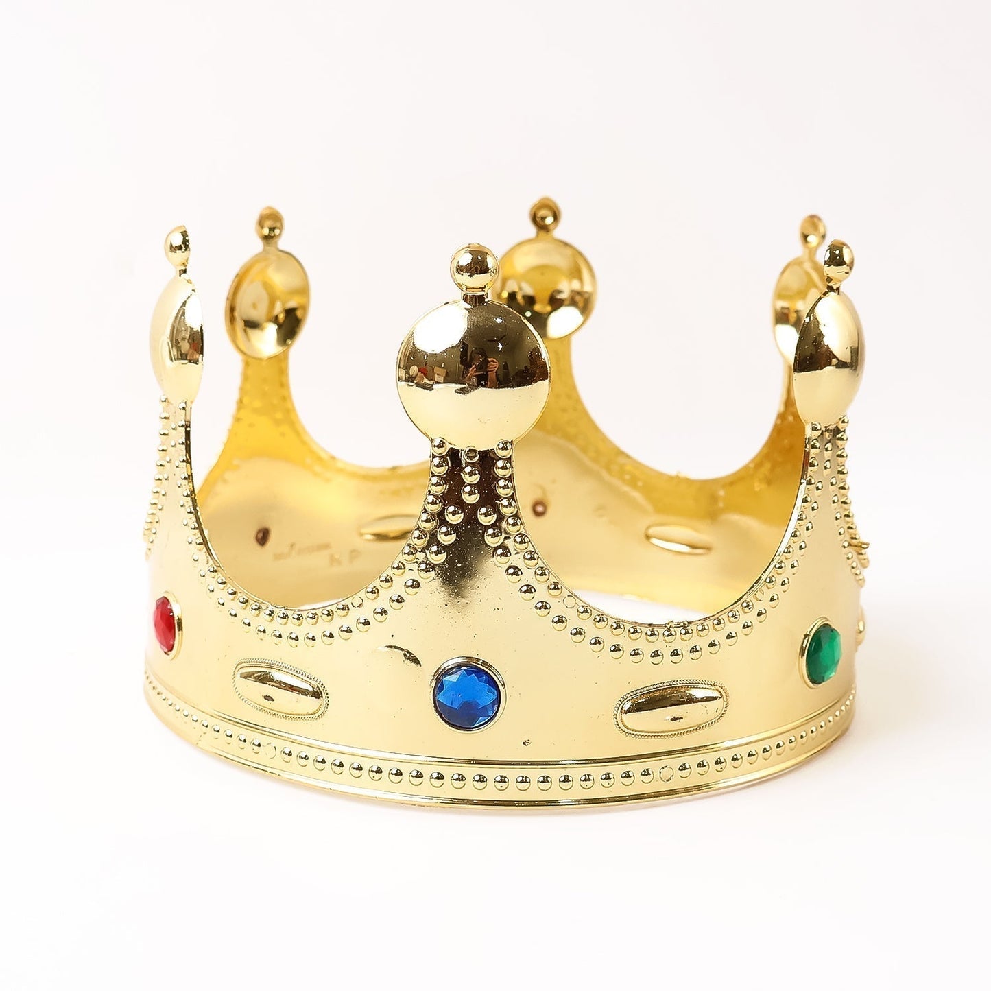 Royal Crown with Colored Gems (1 Pc / Mix Color)