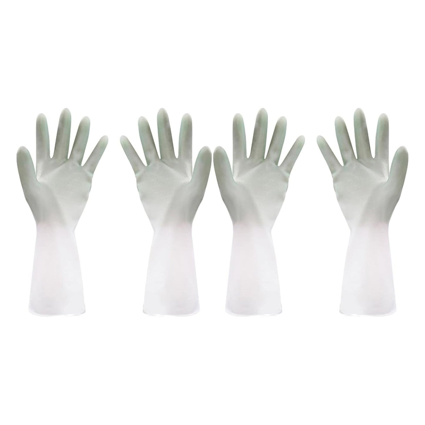 Latex Household Gloves (2 Pair / Mix Color)