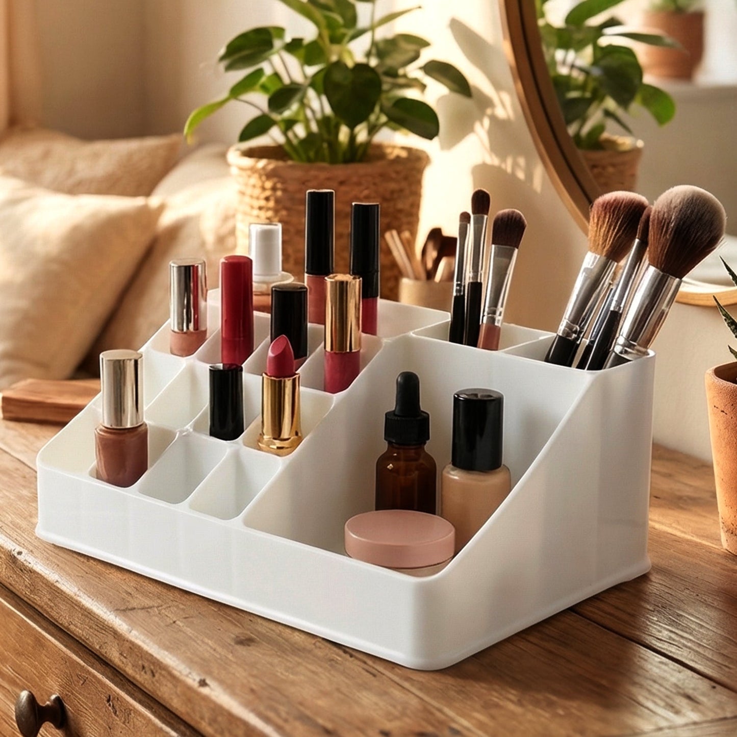 Multipurpose Makeup Organizer Storage Box (1 Pc)