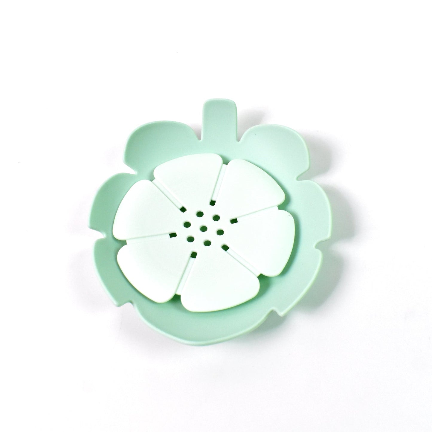 Plastic Flowers Soap Dish Bathroom Accessories Set Shower Gift ,Sabudani (1 Pc)