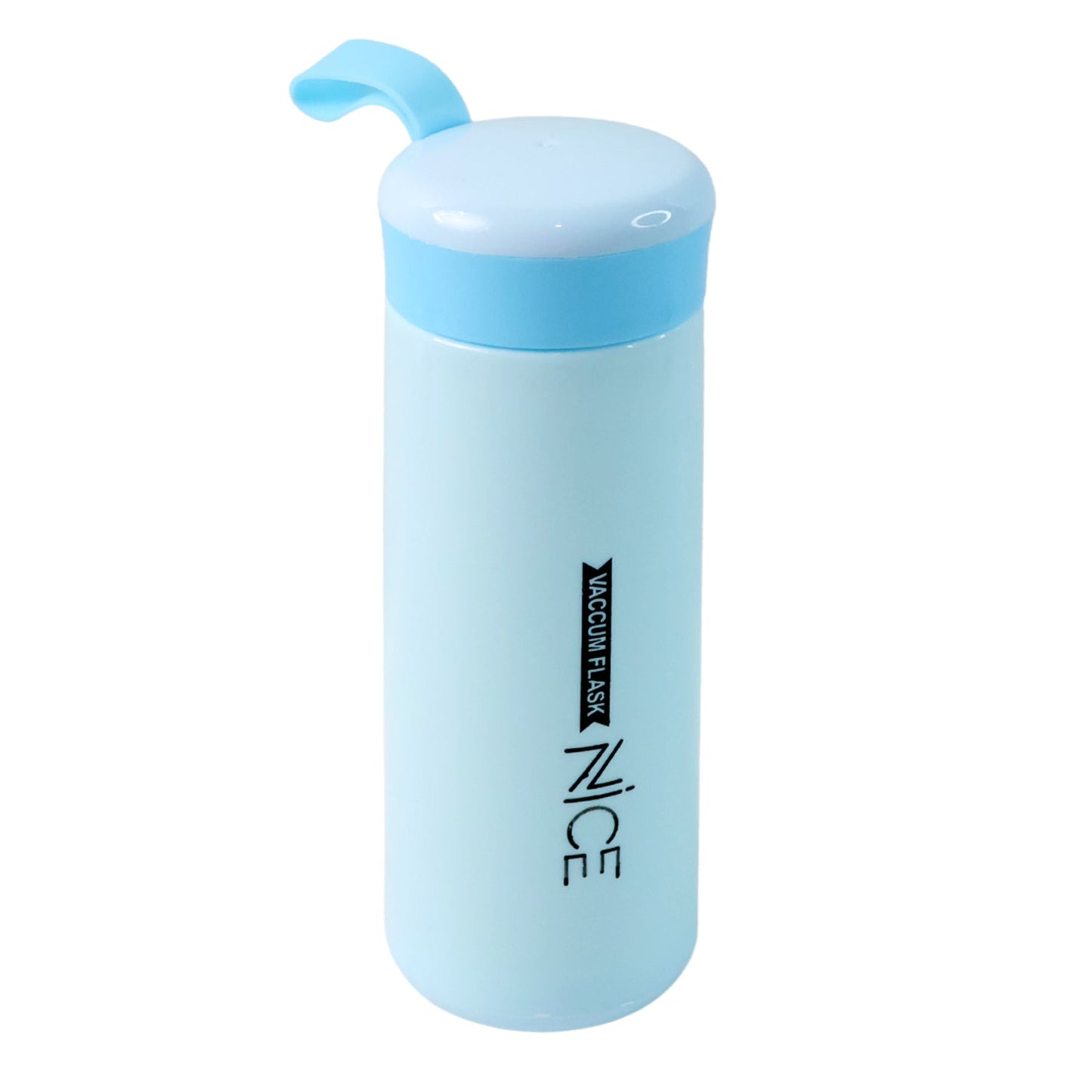 Plastic Flask Water Bottle - (Color Blue / 1 Pc / 400ML)