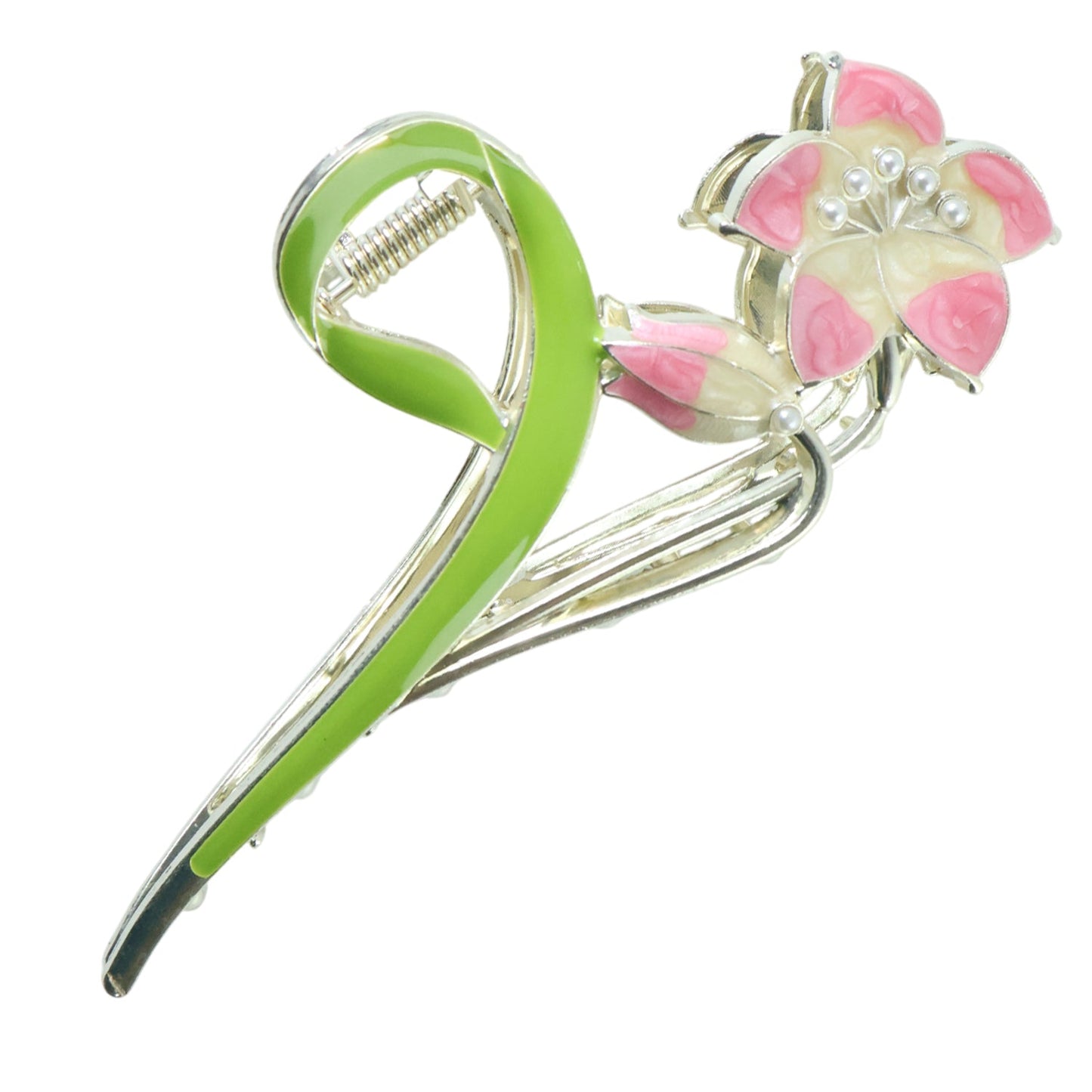 Elegant Floral Decorative Hair Claw Clip (1 Pc)