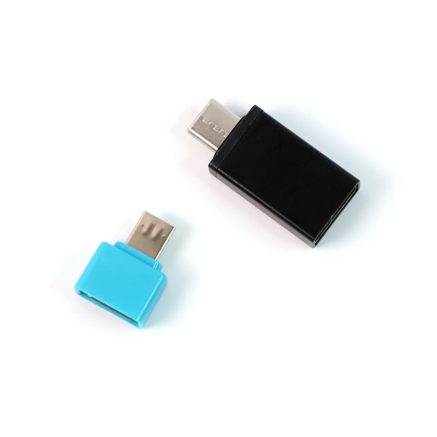 USB Micro & Type-C to USB-A OTG Adapter - (2 Pc / Set)