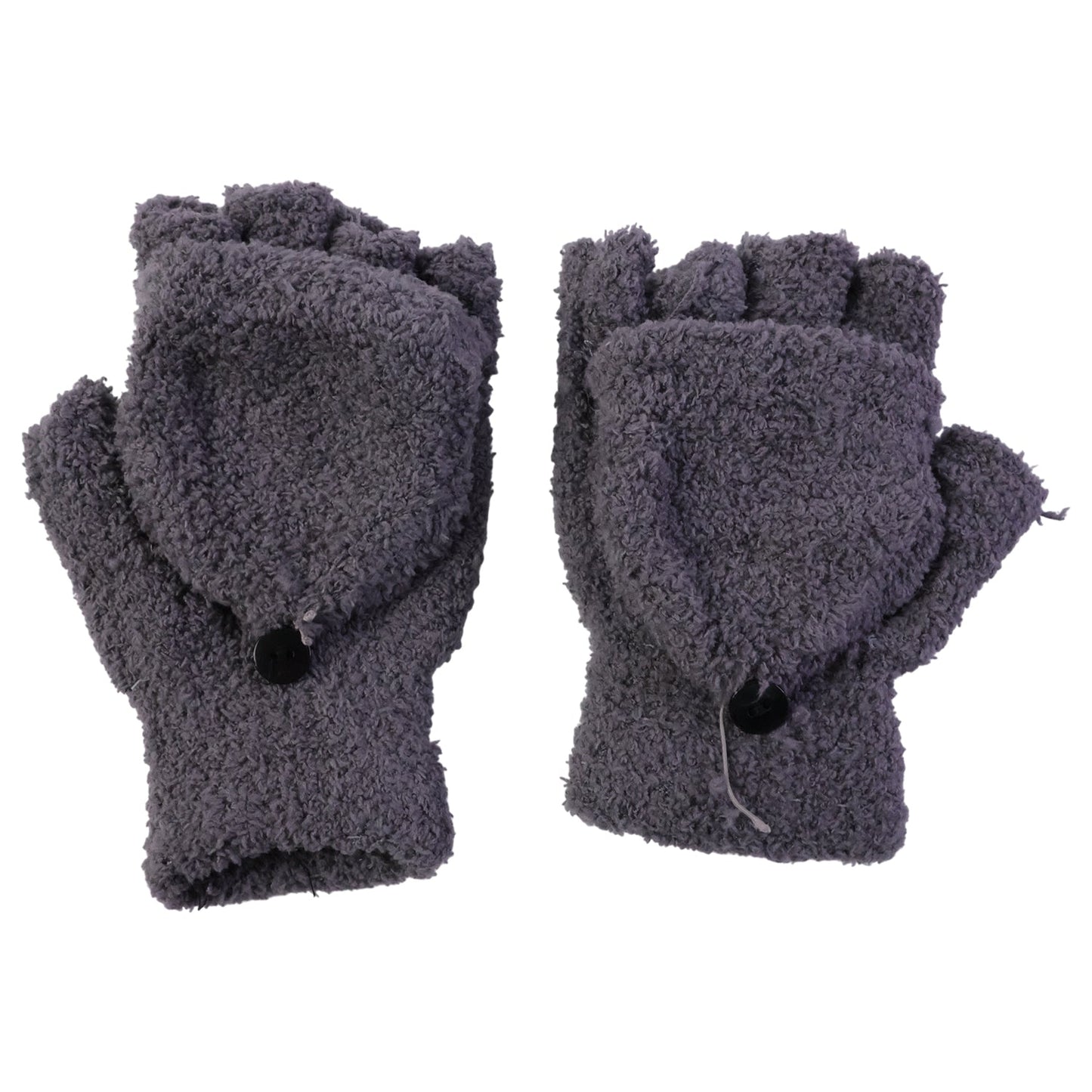 Winter Fingerless Gloves – Soft Warm Hand Gloves for Men & Women (1 Pair)
