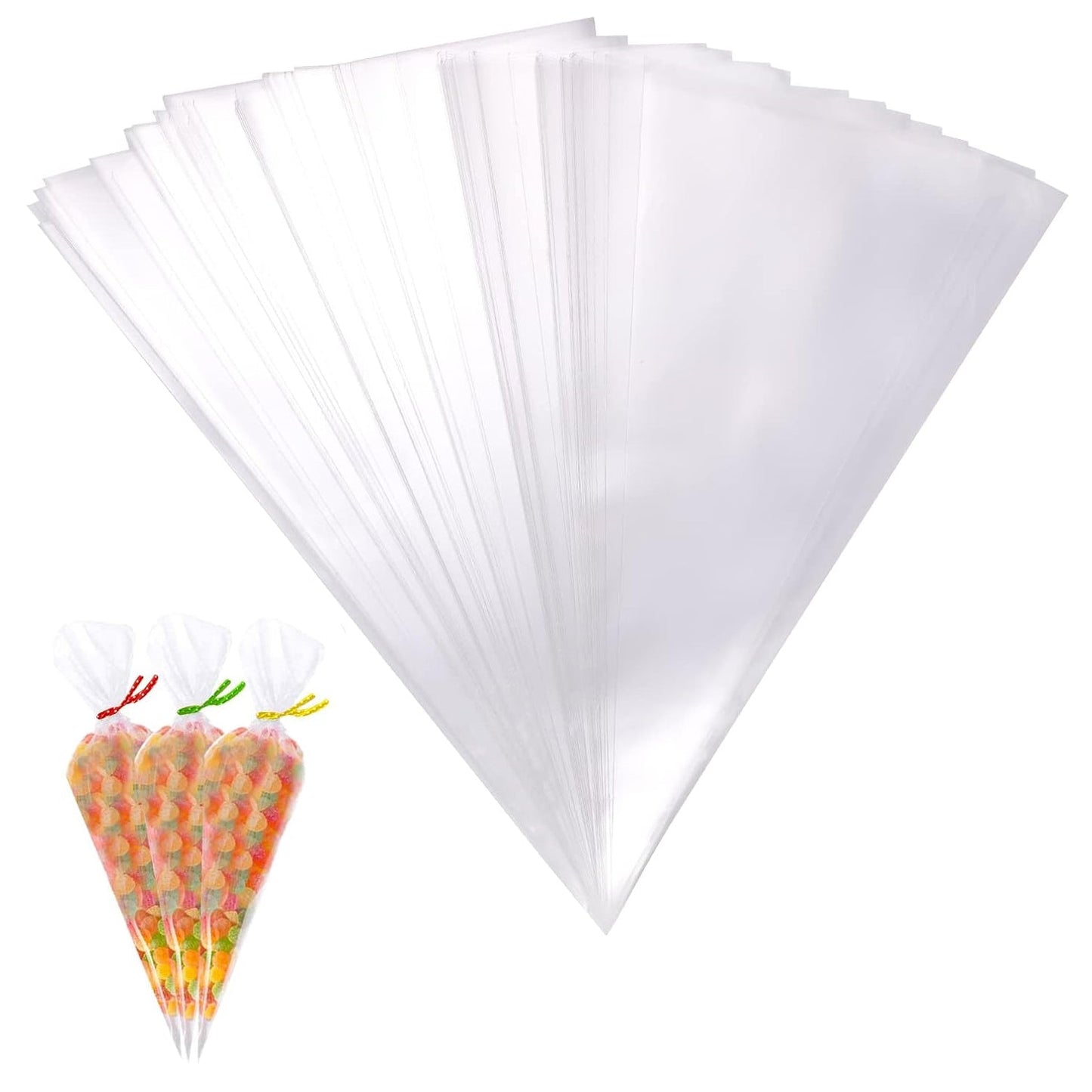 Disposable Piping Bags (100 Pcs Set / Medium)