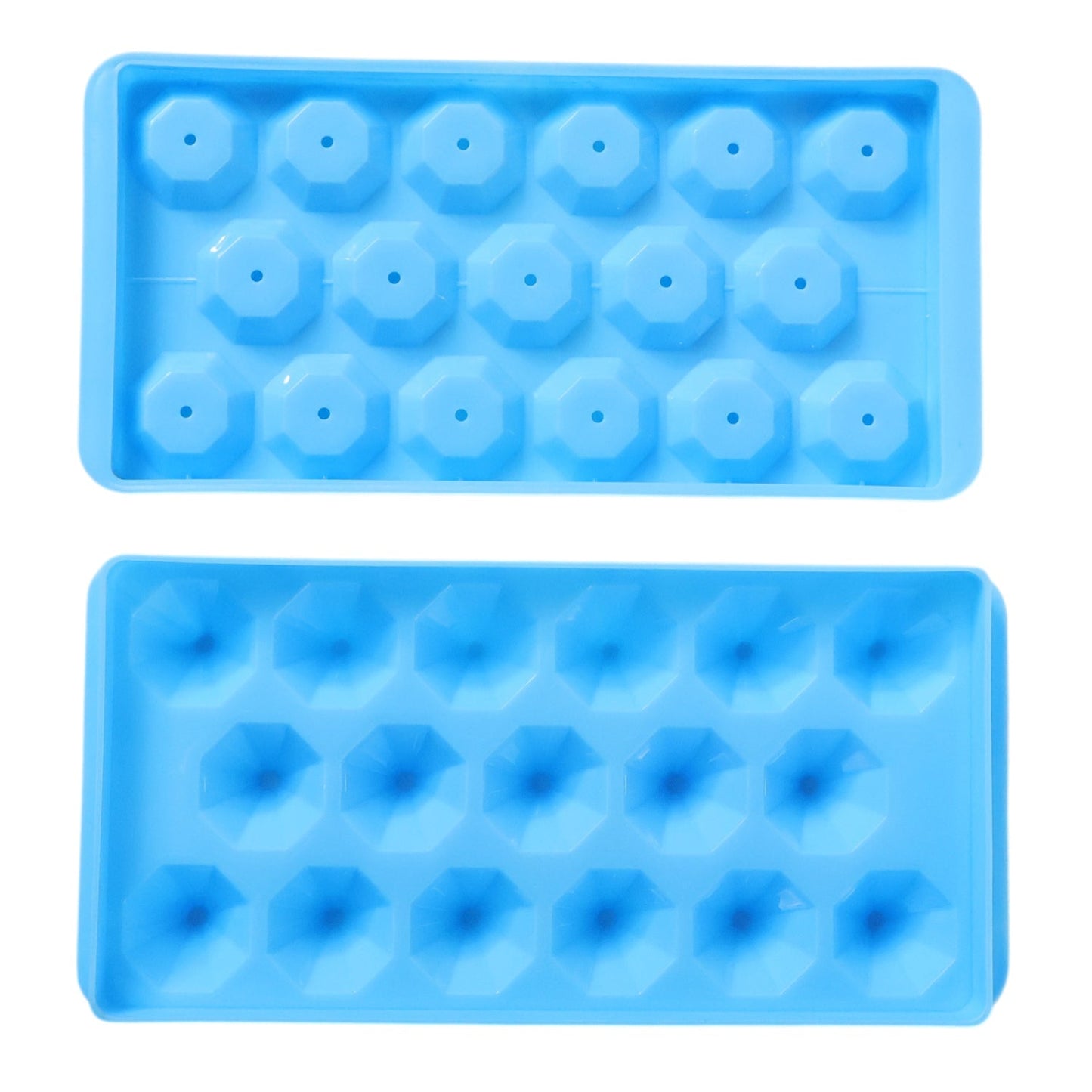 Multipurpose Ice Cube Tray with Lid 17 Grid Mold (1 Pc)