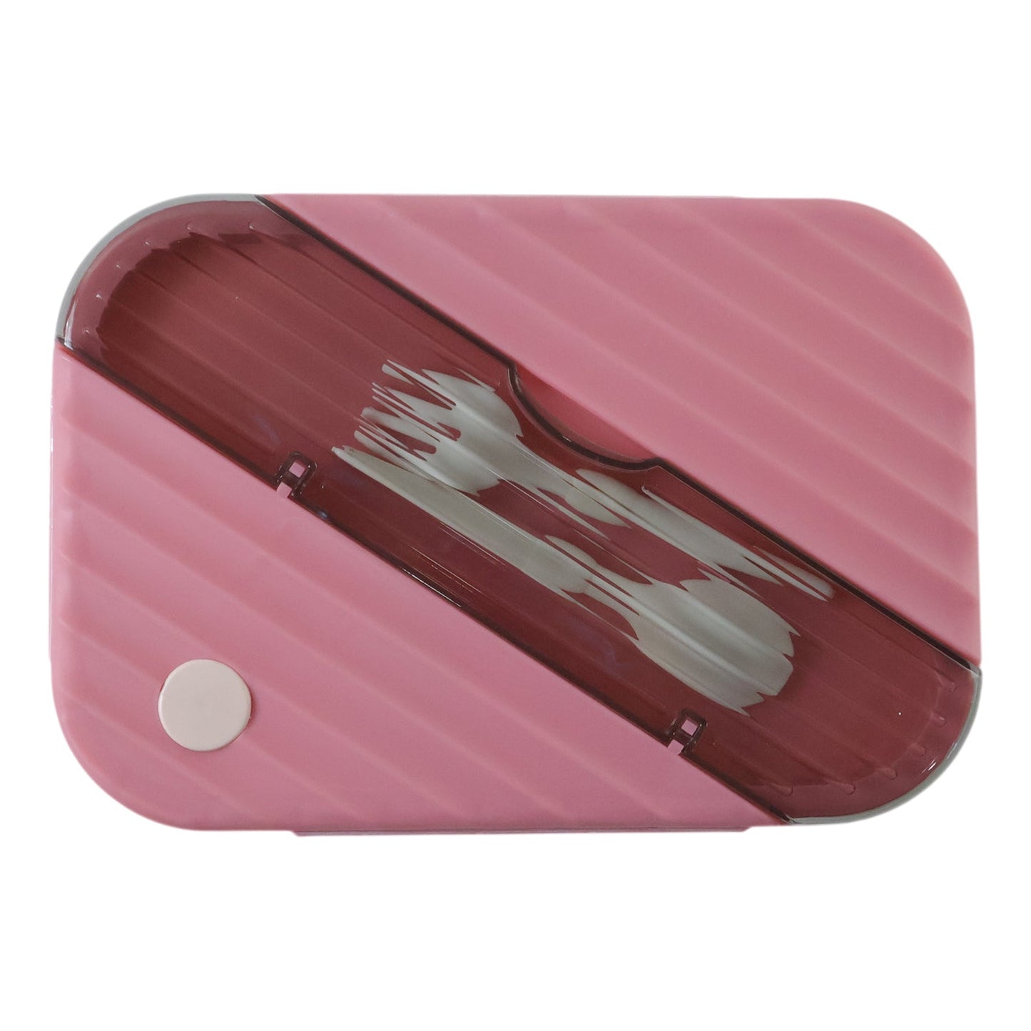Plastic 3 Compartment Lunch Box for Kids