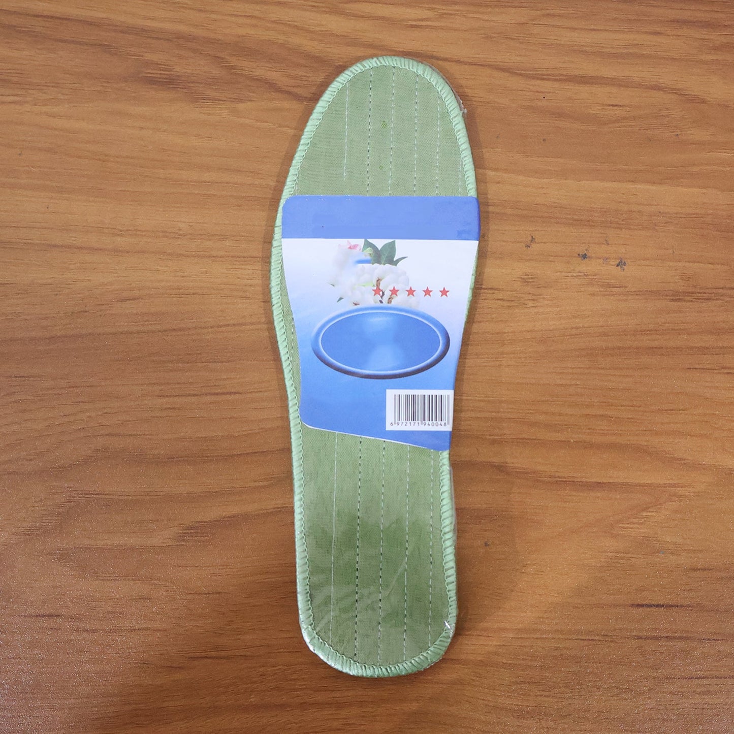 Premium Comfort Shoe Insoles for Daily Foot Support Size 38 (1 Pair / Mix Design)