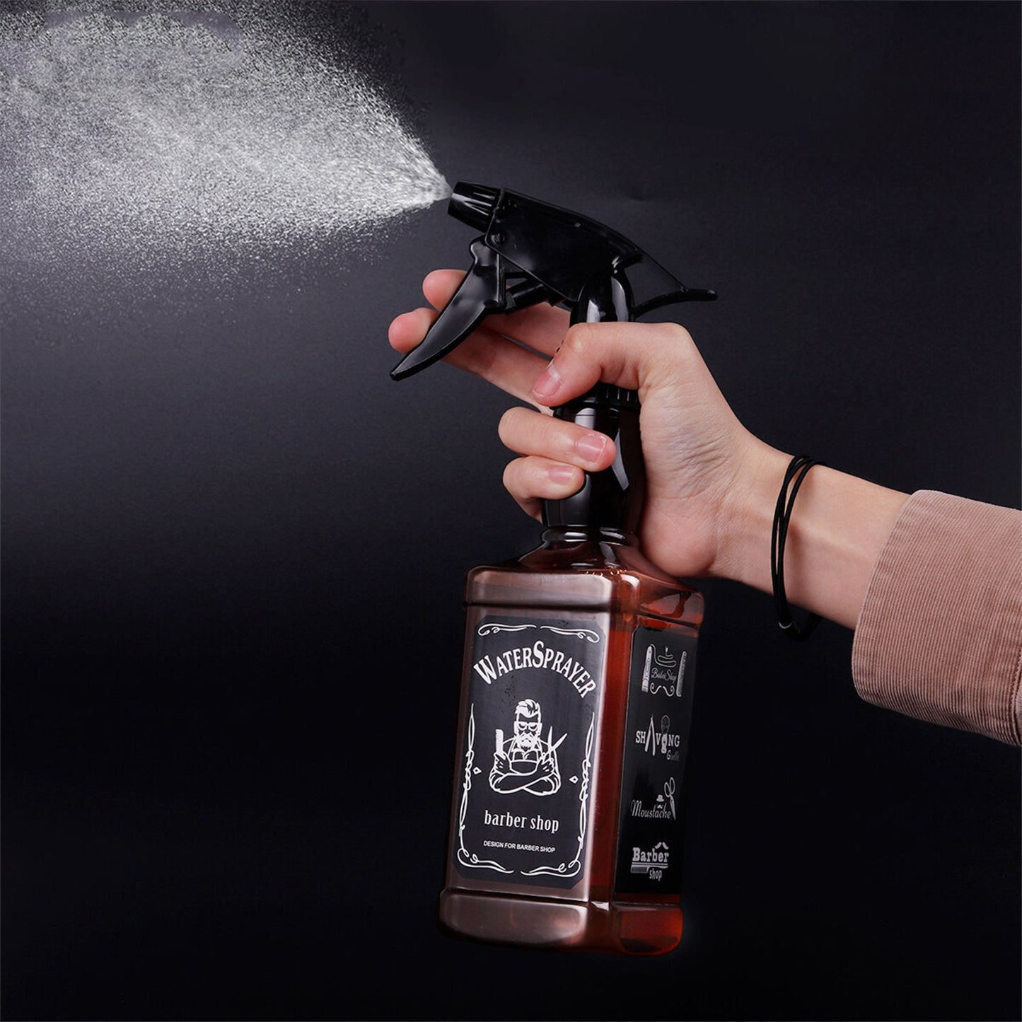 Vintage Hairdressing Spray Bottle For Salon Barber Hair Tools Water Sprayer