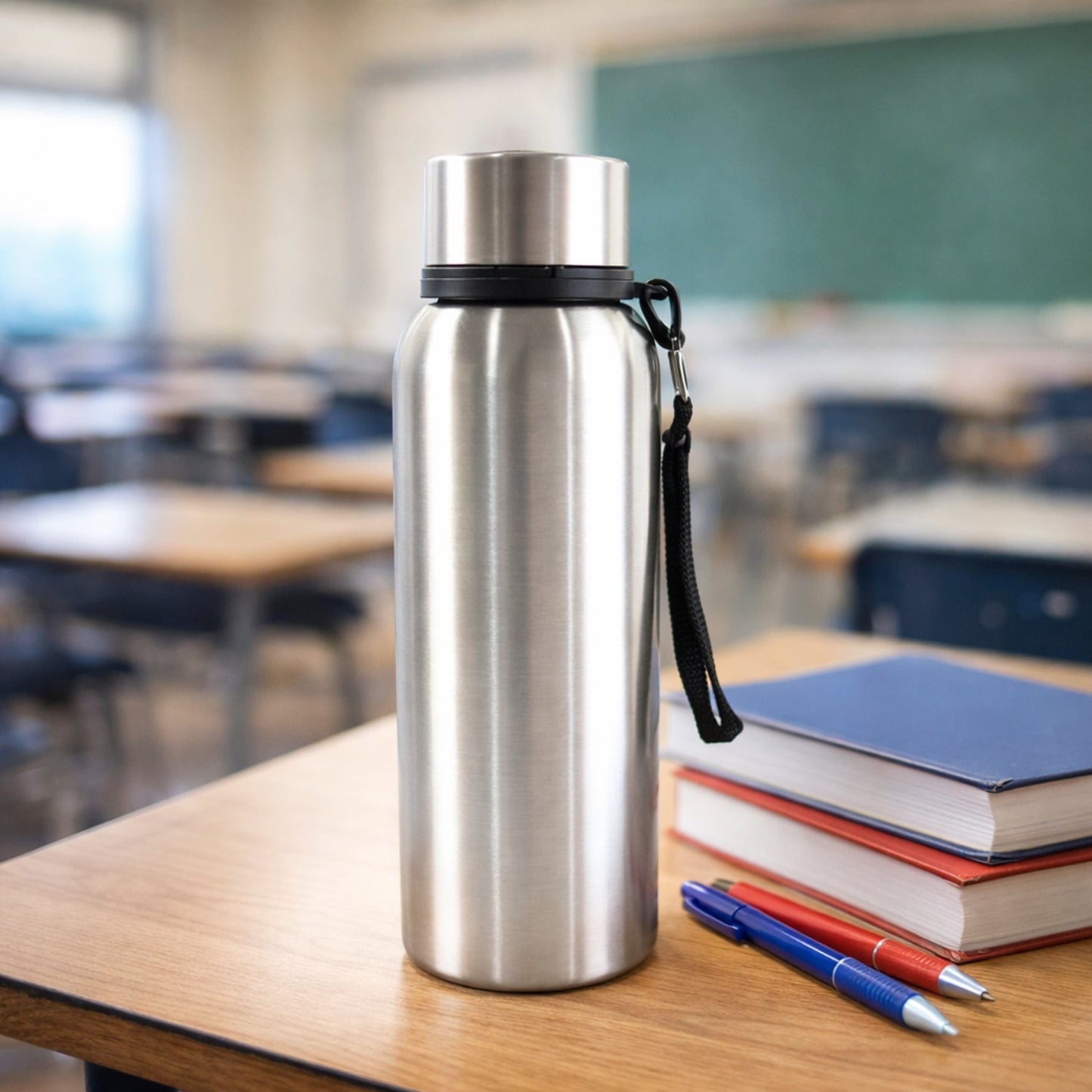 Stainless Steel Drink Water Bottle (750 ML)