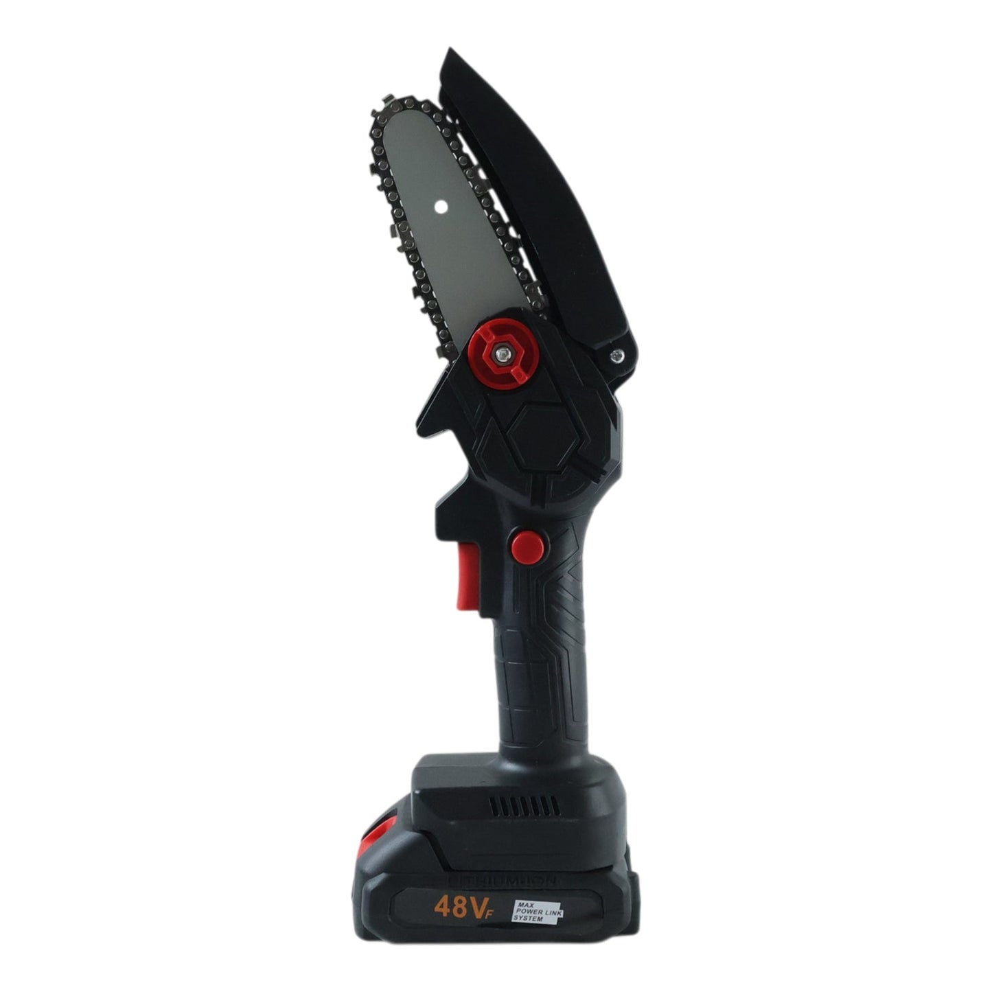 Mini Electric Cordless Chainsaw (1 Set, 48V, Blade size 28 Cm)