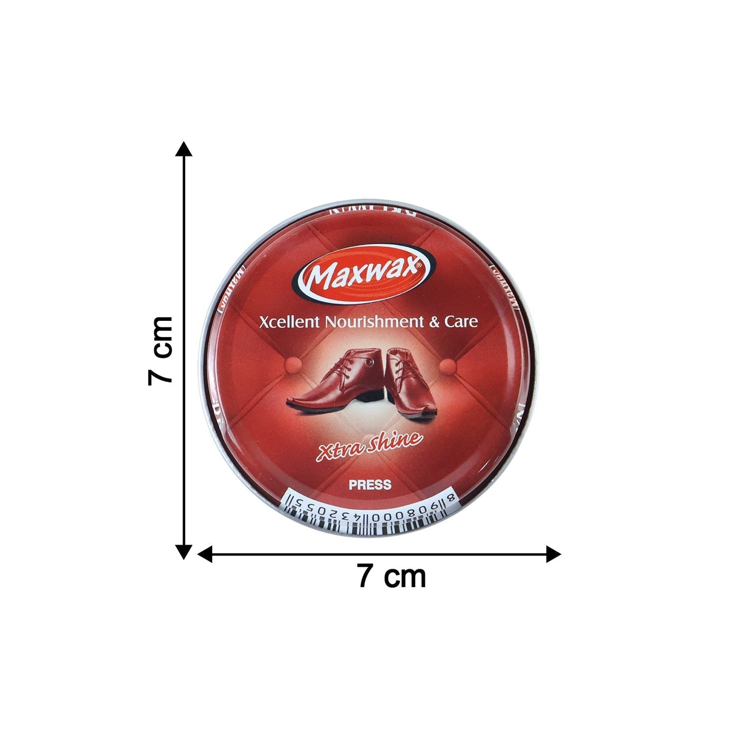 Maxwax Brown Shoe Polish Cream (1 Pc, 40 Gm)