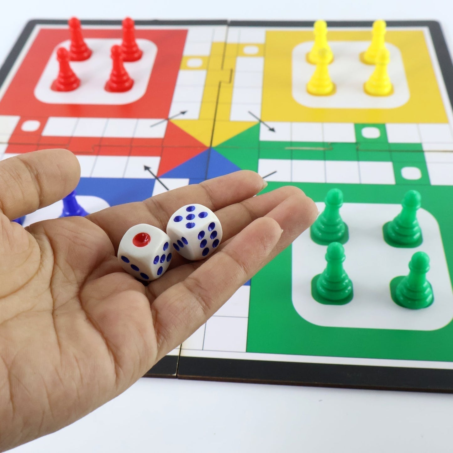 Pocket Ludo Travel Board Game - (1 Set)